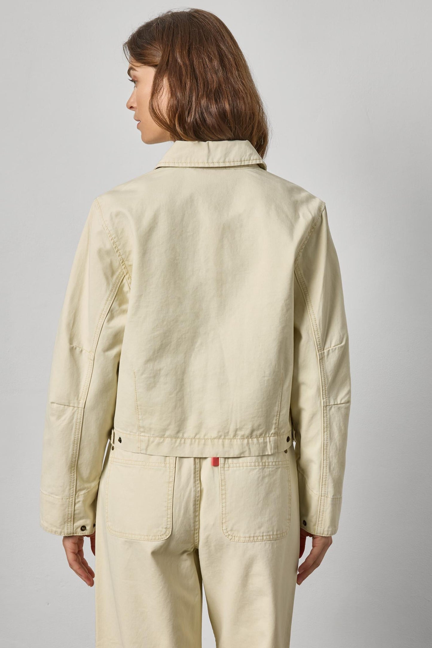 
                  
                    Lilla P | Twill Utility Jacket | Parchment | 3307
                  
                