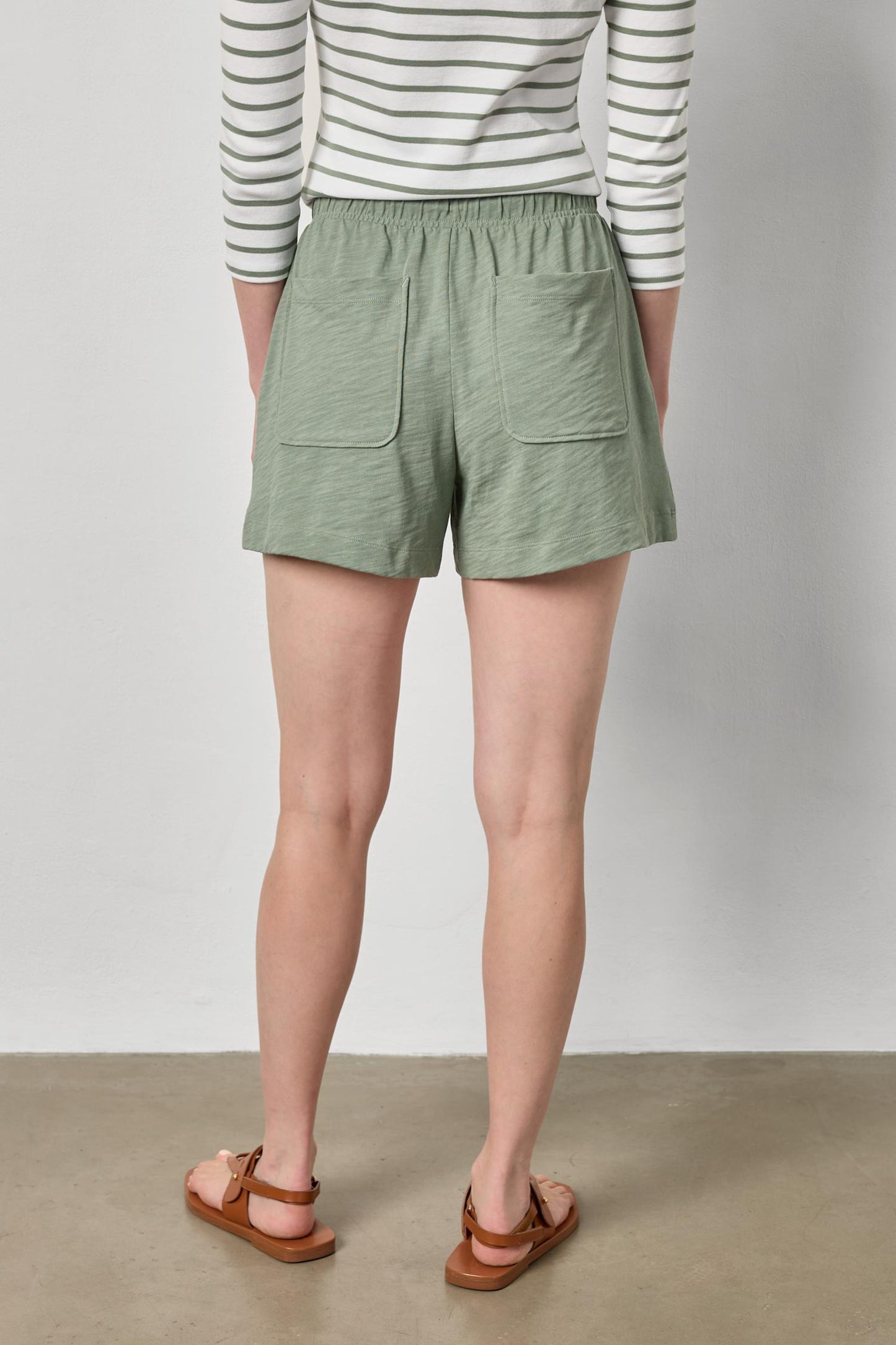 
                  
                    Lilla P | Elastic Waist Drawcord Short  | 3330
                  
                