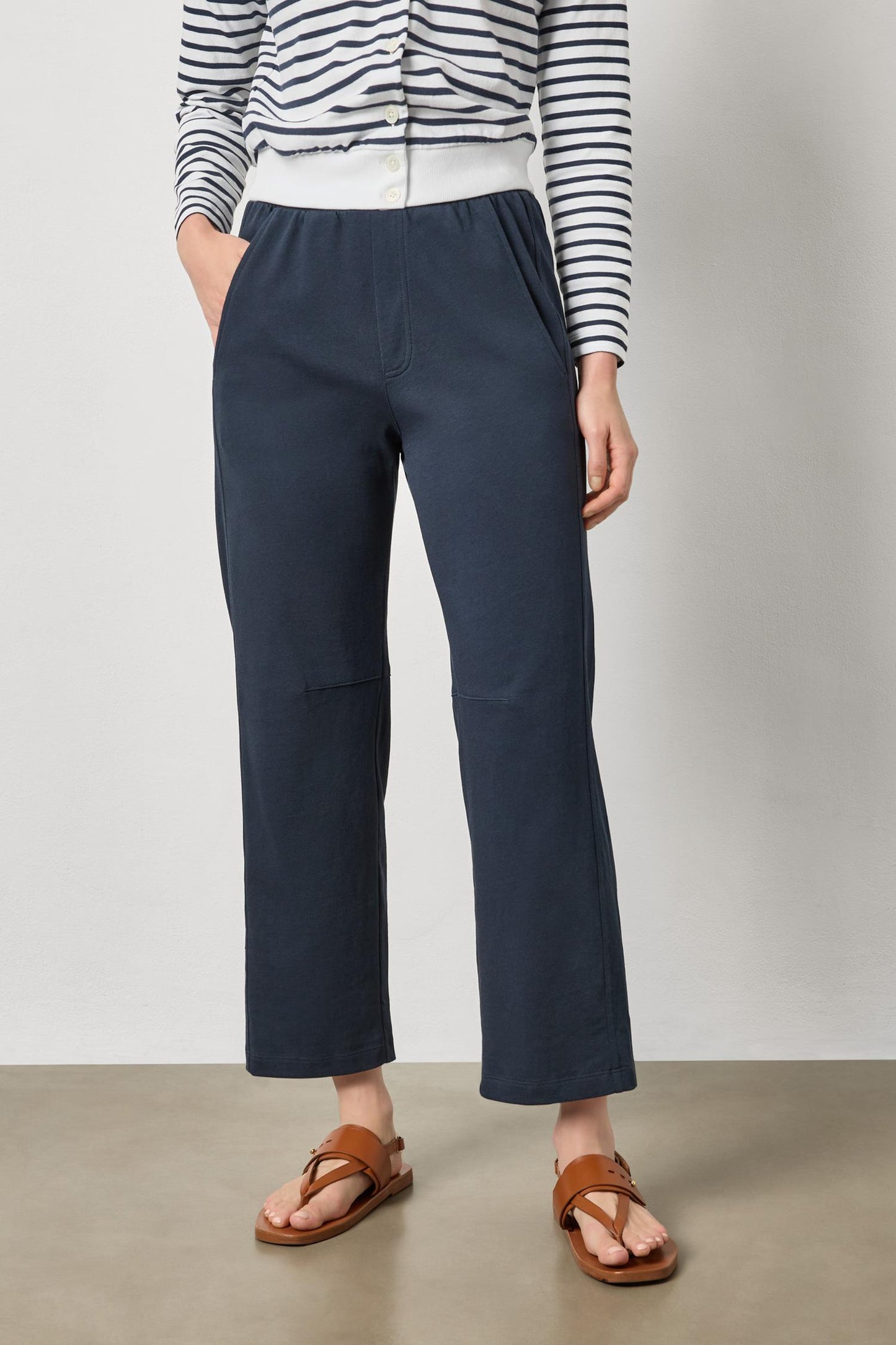 
                  
                    Lilla P | Side Panel Straight Leg Pant | 3334
                  
                