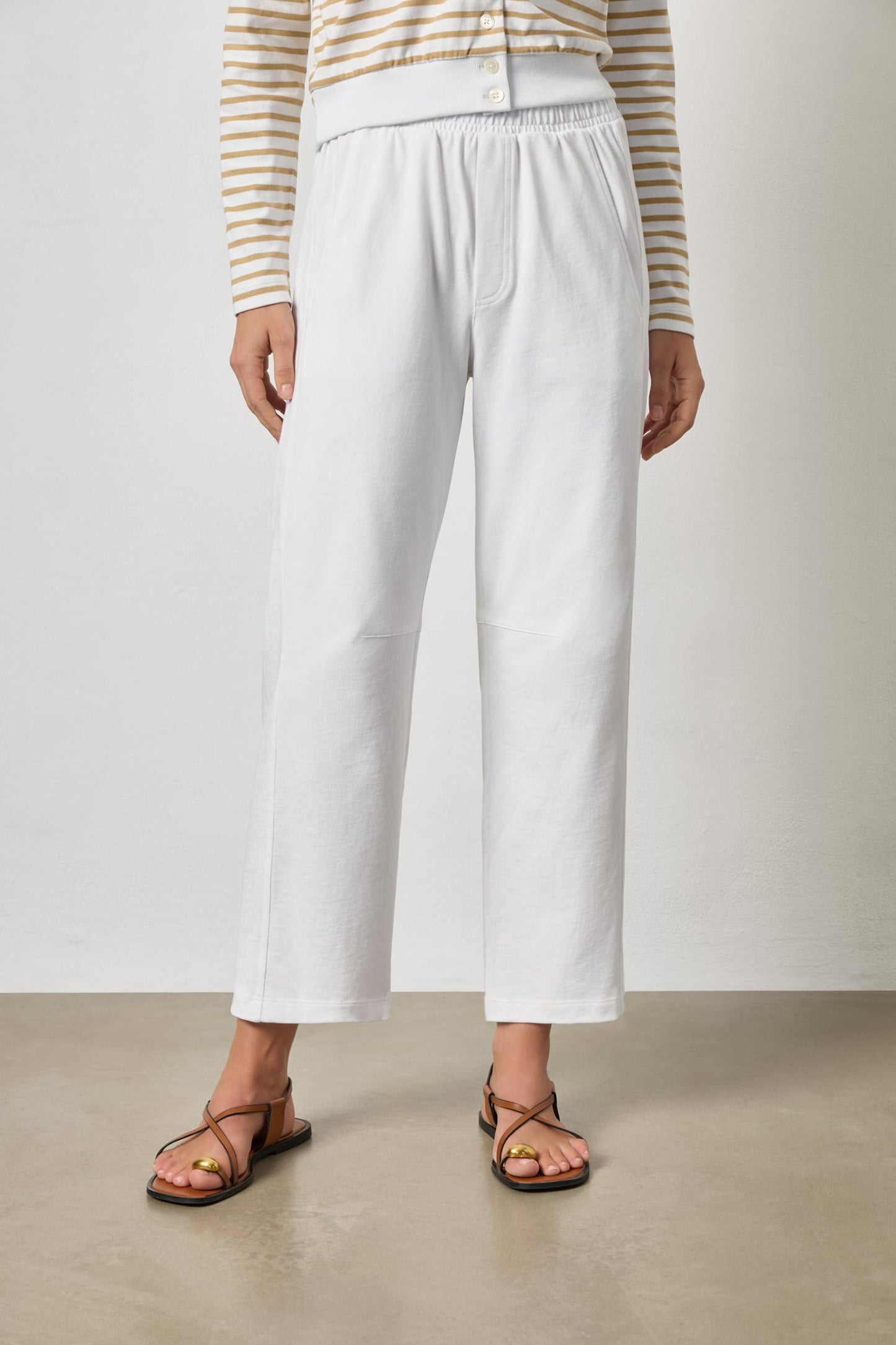 
                  
                    Lilla P | Side Panel Straight Leg Pant | 3334
                  
                
