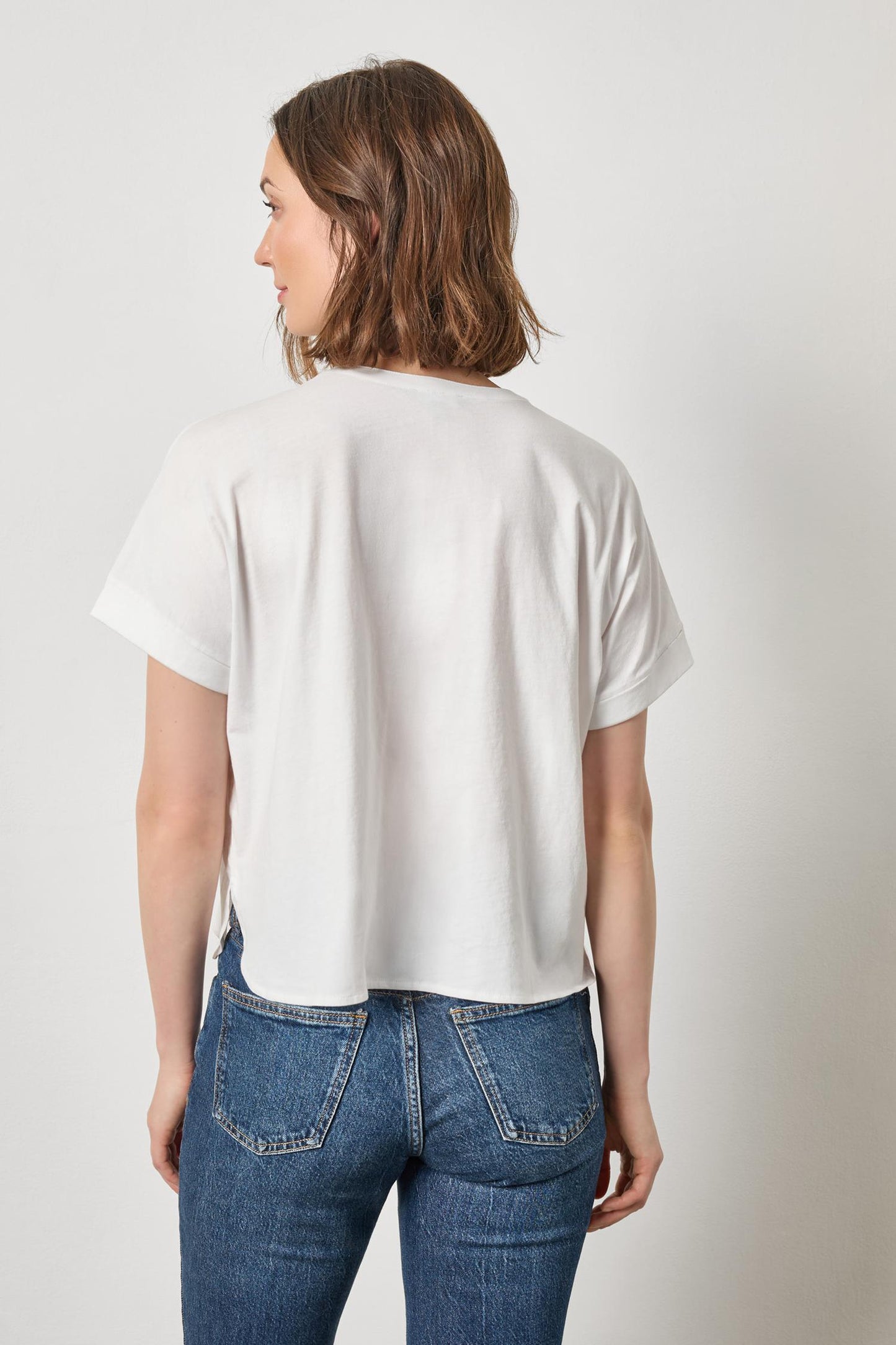 
                  
                    Lilla P | Cuffed Sleeve Dolman Button Down | 3340
                  
                