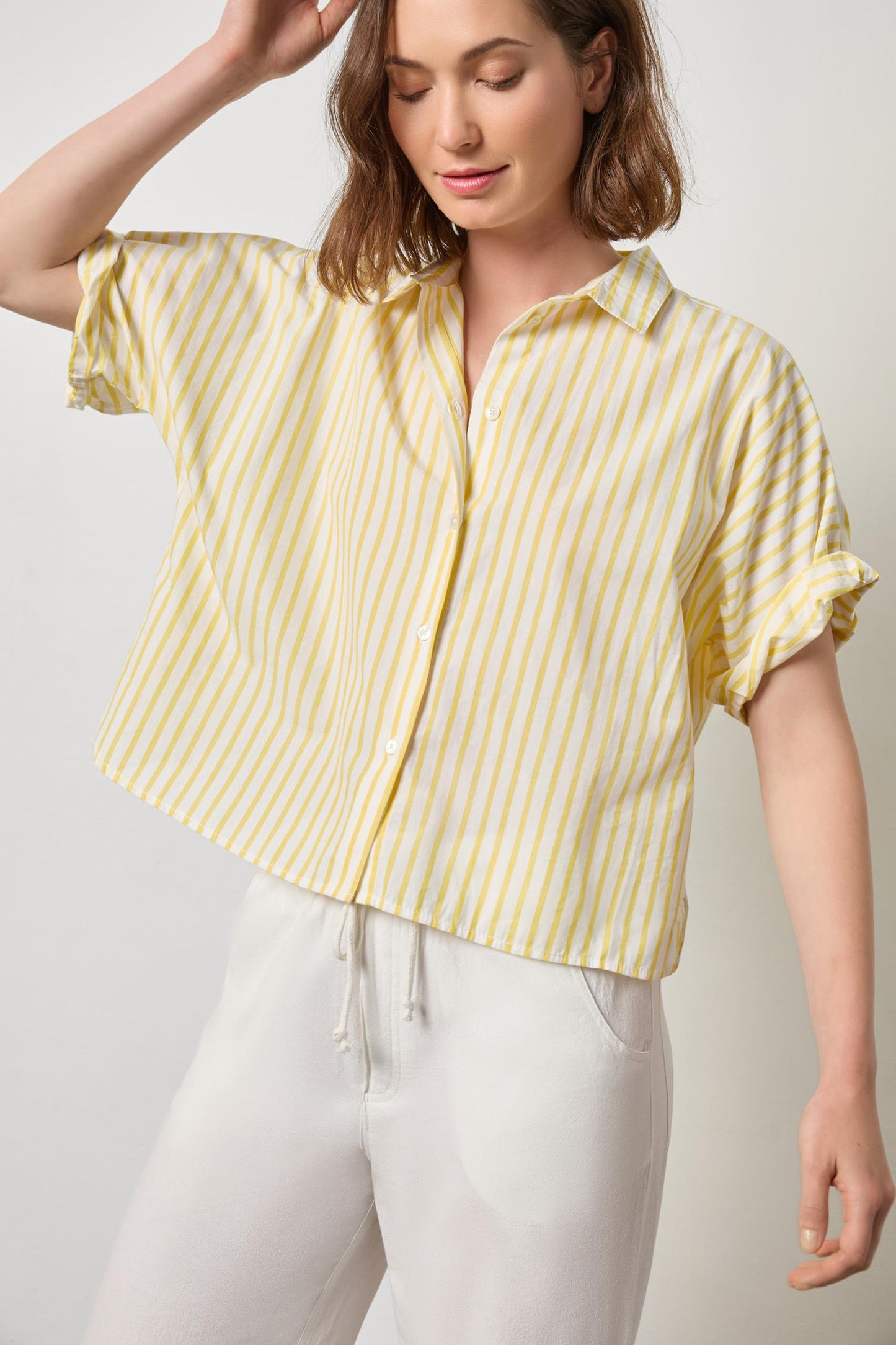 
                  
                    Lilla P | Button Down | Sunflower
                  
                