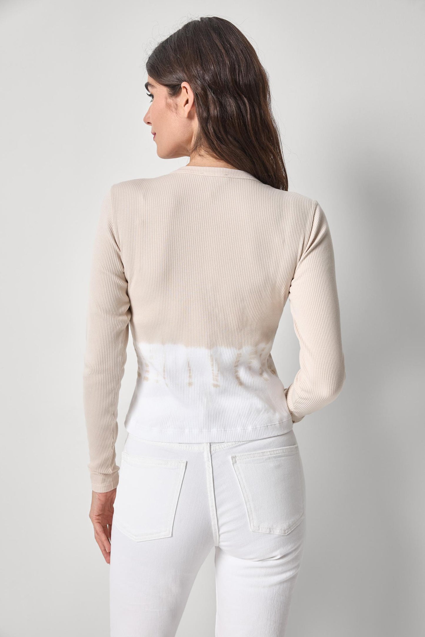 
                  
                    Lilla P | V-Neck Bamboo Dye Cardigan | Bamboo | 3393
                  
                