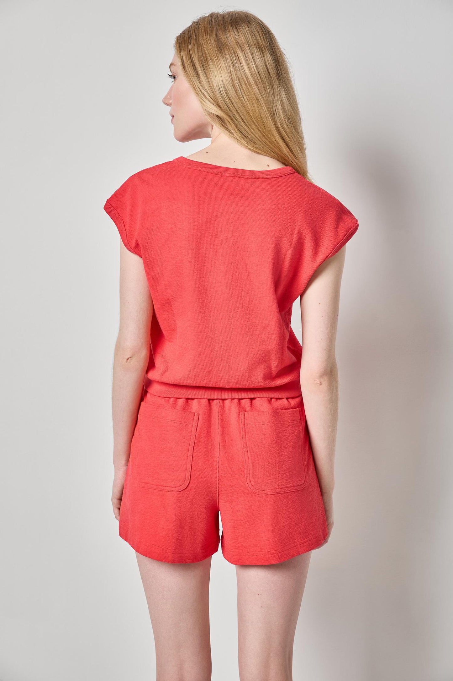 
                  
                    Lilla P | Terry Sleeveless Cardigan | Zinnia
                  
                