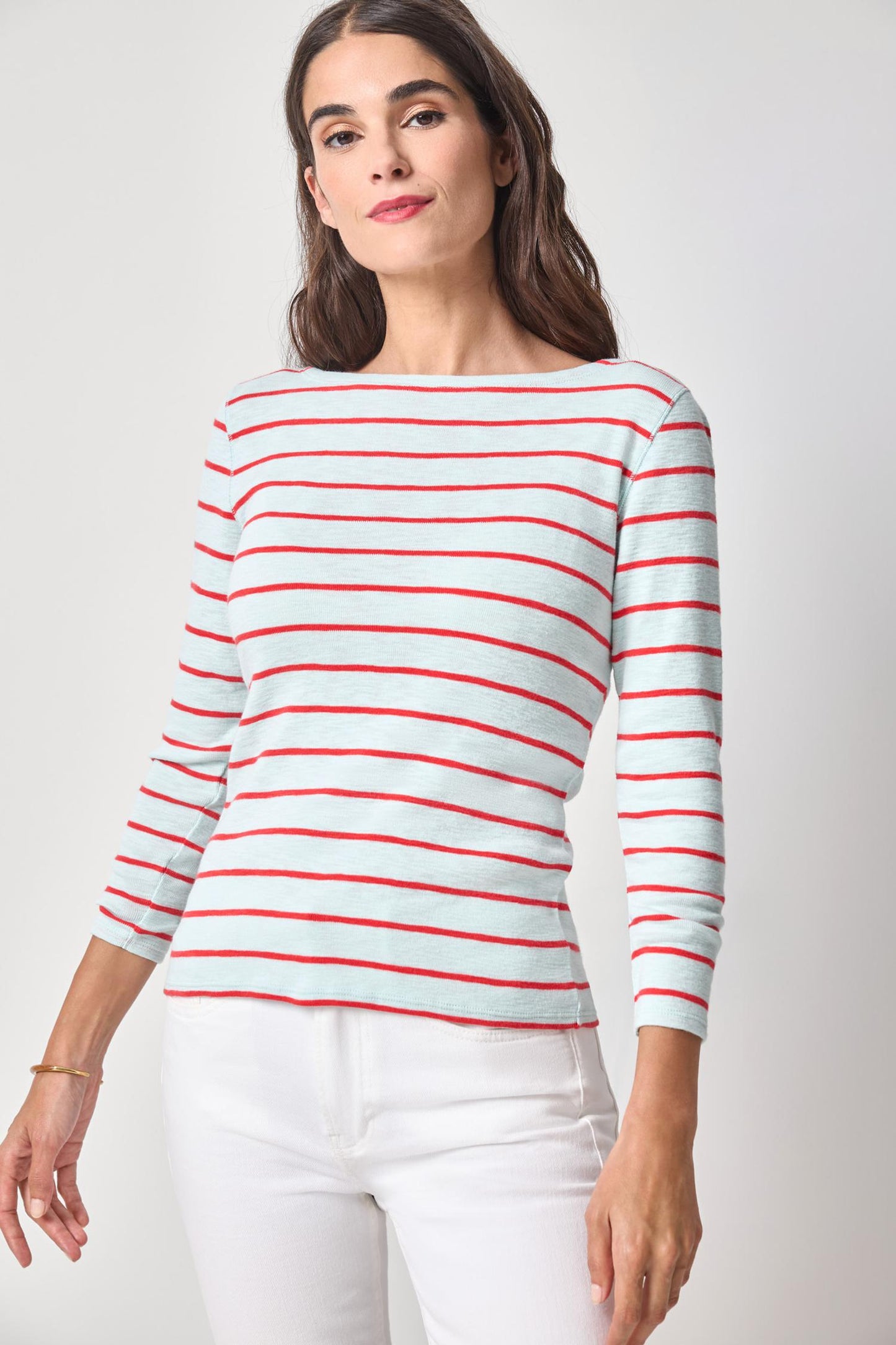 
                  
                    Lilla P | Striped Boatneck top  | 3413
                  
                