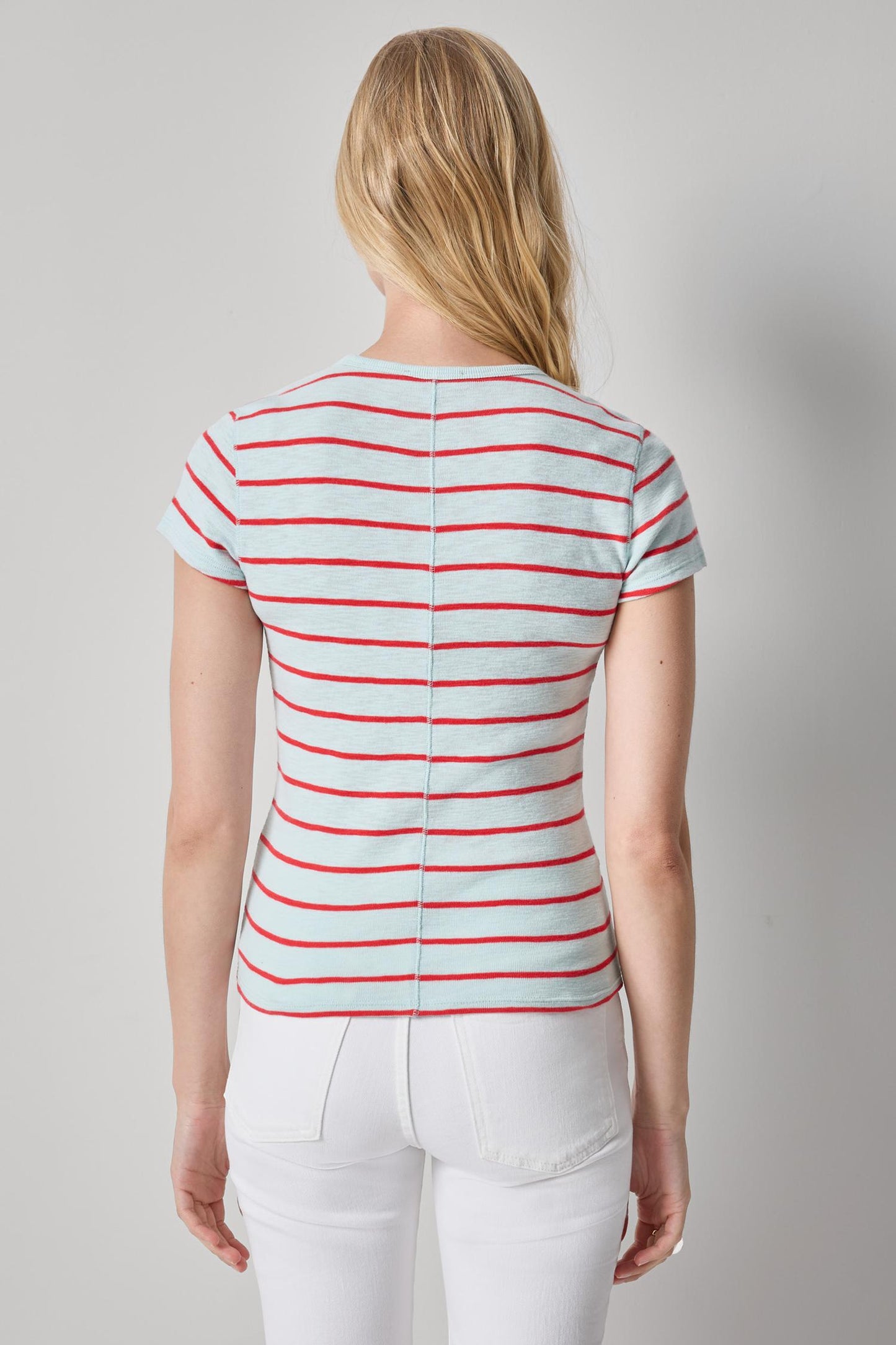 
                  
                    Lilla P | Striped Short Sleeve Top | 3415
                  
                