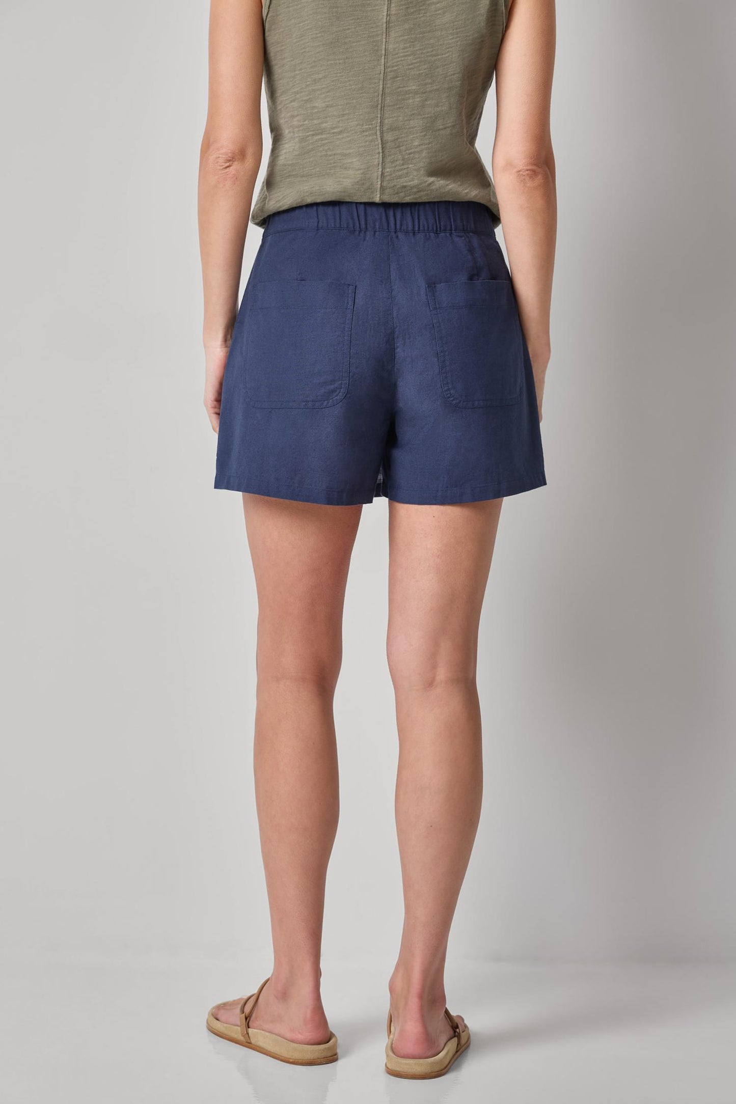 
                  
                    Lilla P | Linen Blend Skort | Navy
                  
                