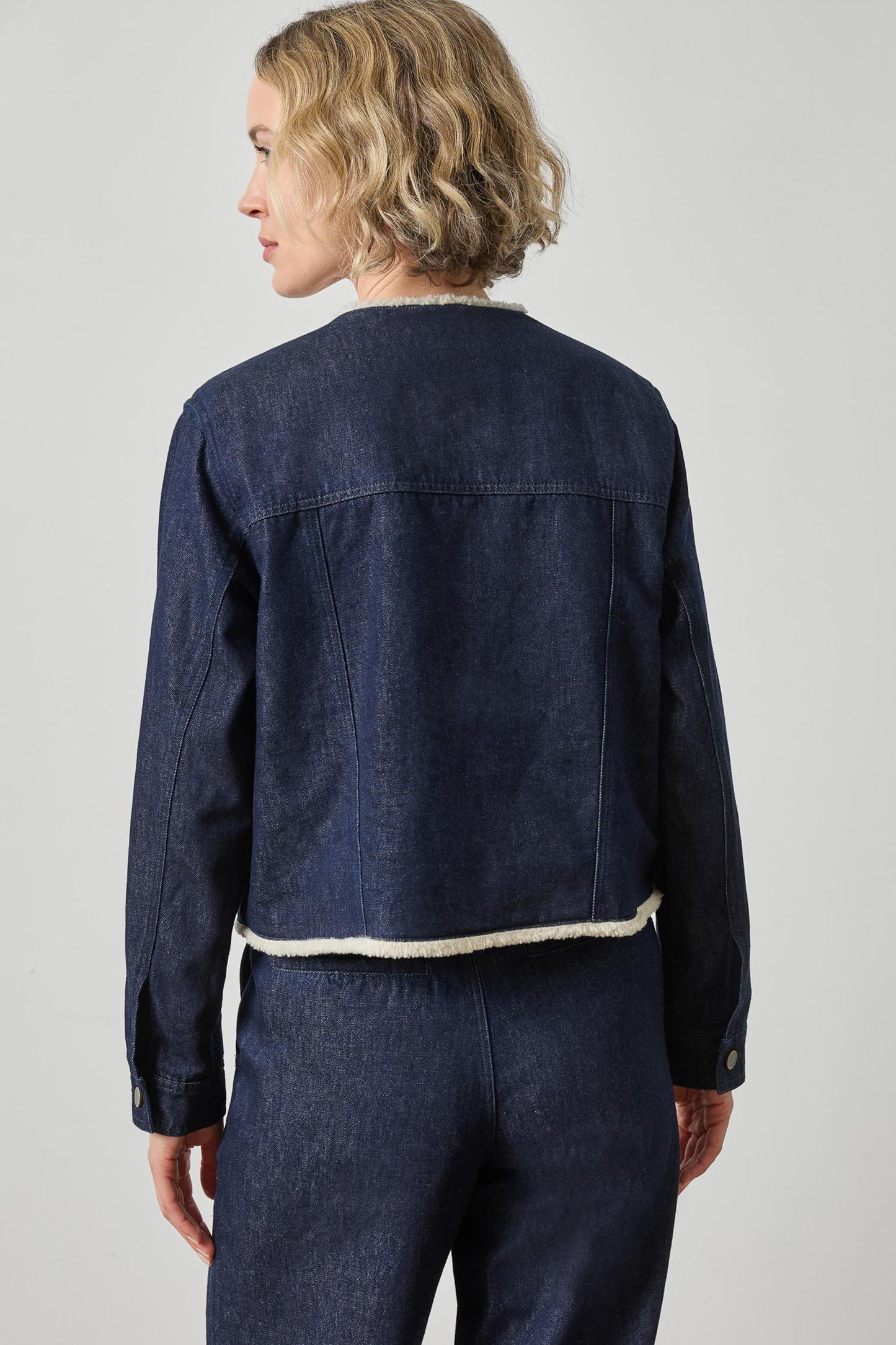 
                  
                    Lilla P | Sherpa Lined Jean Jacket | 3510
                  
                