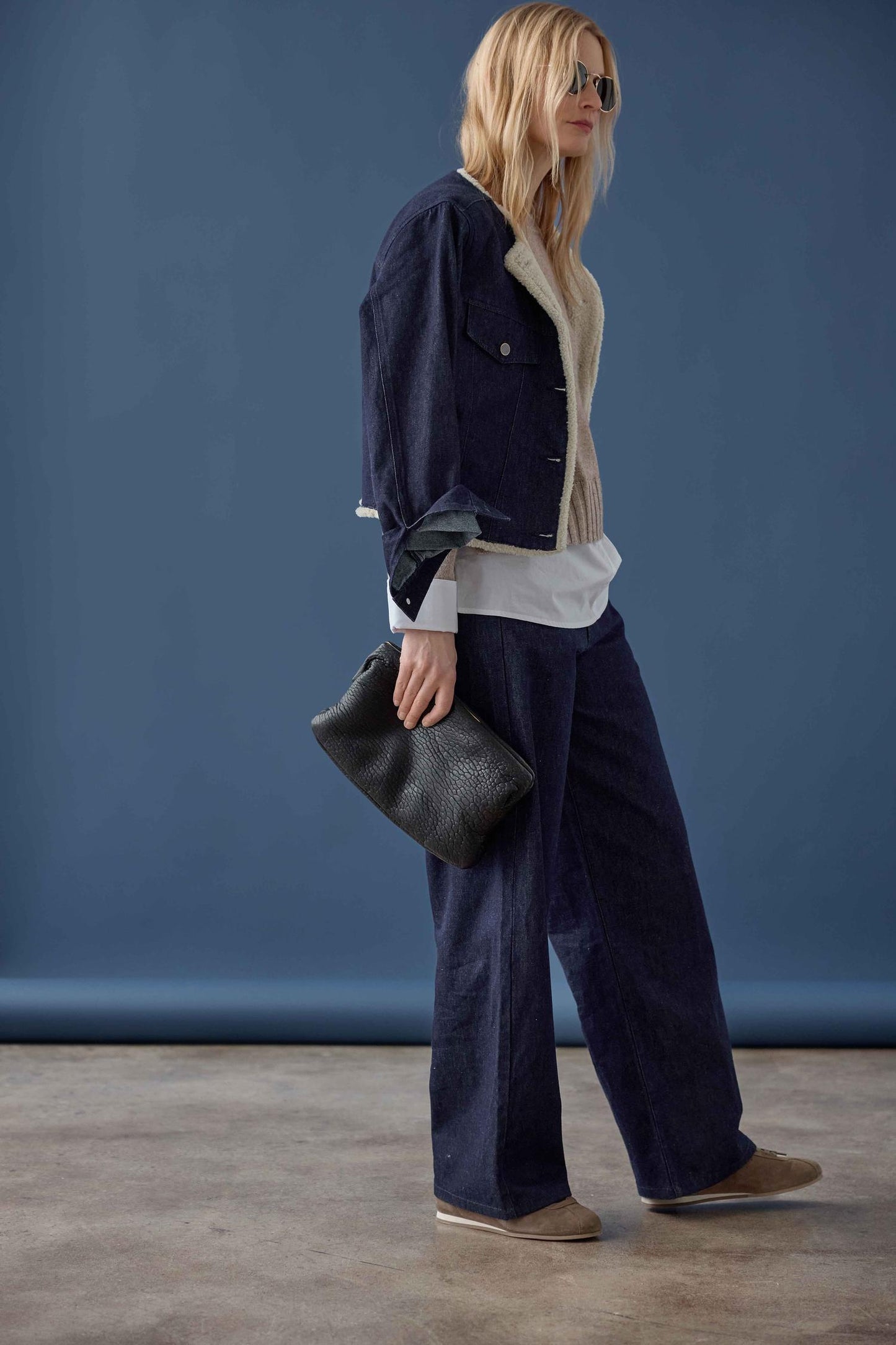 
                  
                    Lilla P | Sherpa Lined Jean Jacket | 3510
                  
                