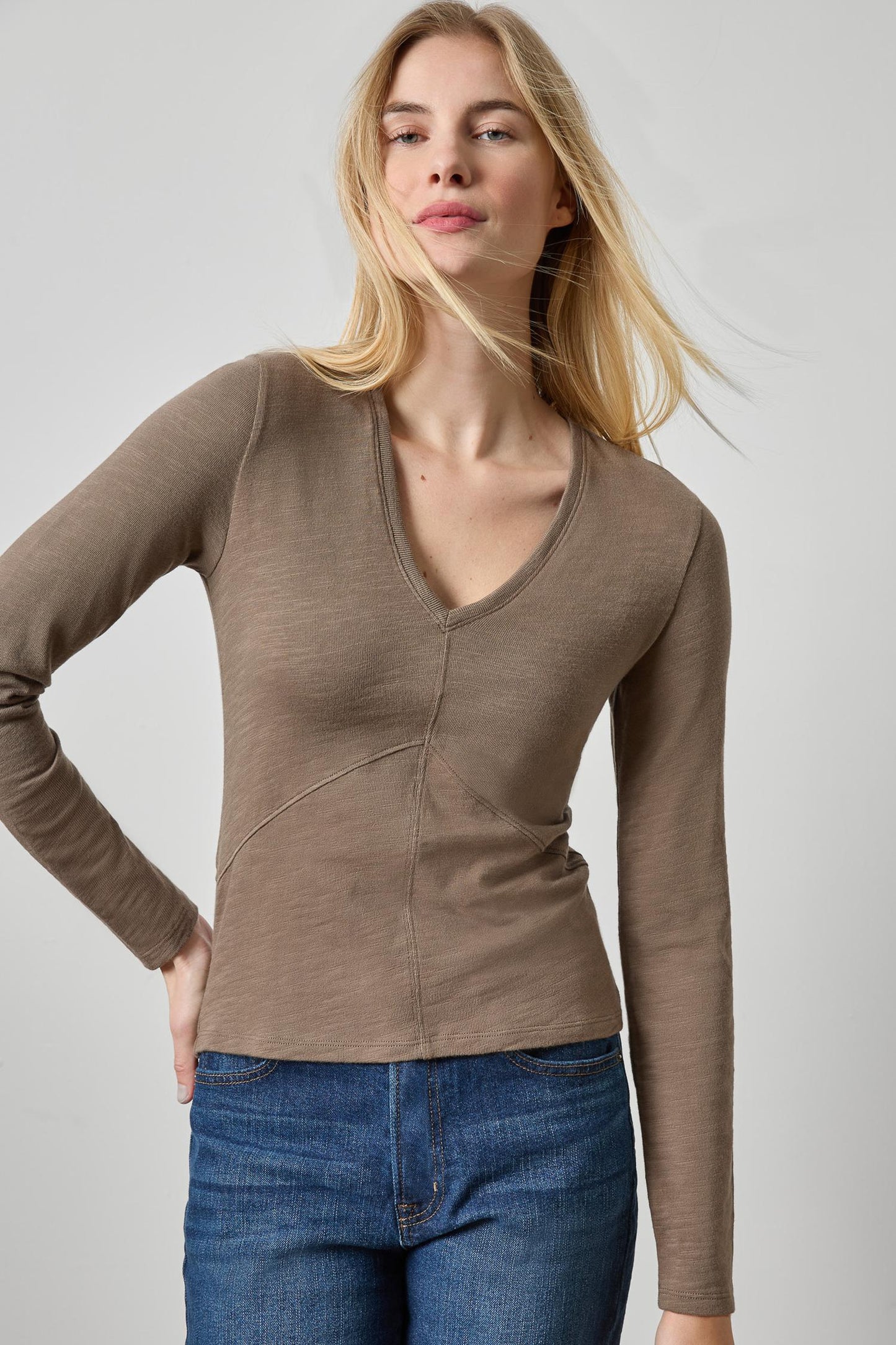 
                  
                    Lilla P | Vintage L/S Vneck | 3611
                  
                