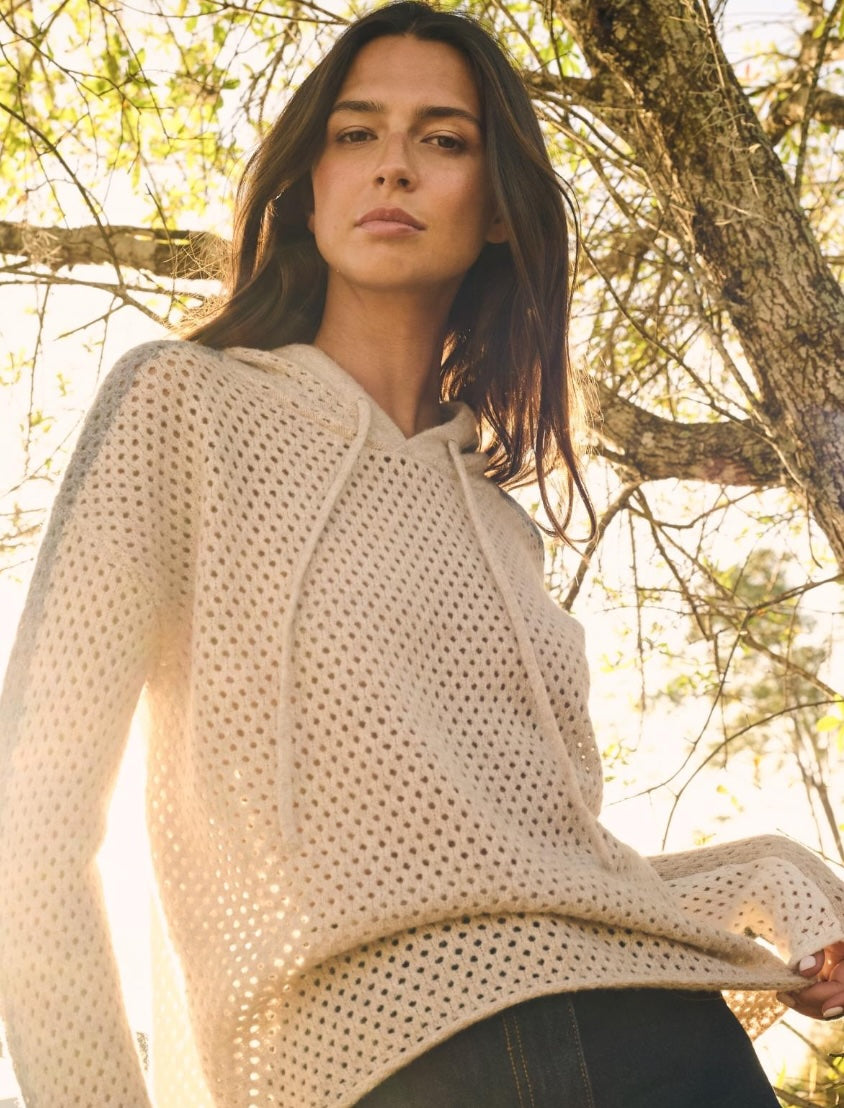 
                  
                    Lisa Todd | Pop Hoodie | Oat & Ivory
                  
                