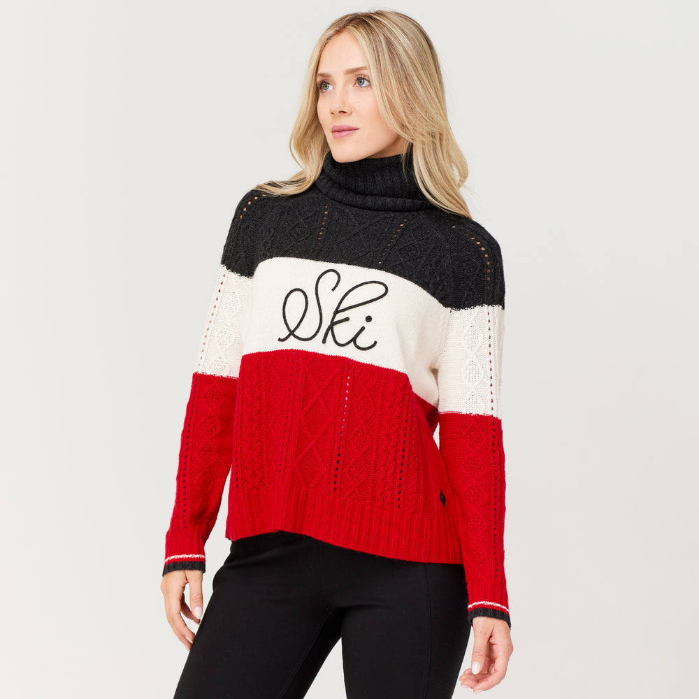 
                  
                    Krimson Klover | Prima Turtleneck Ski Sweater
                  
                