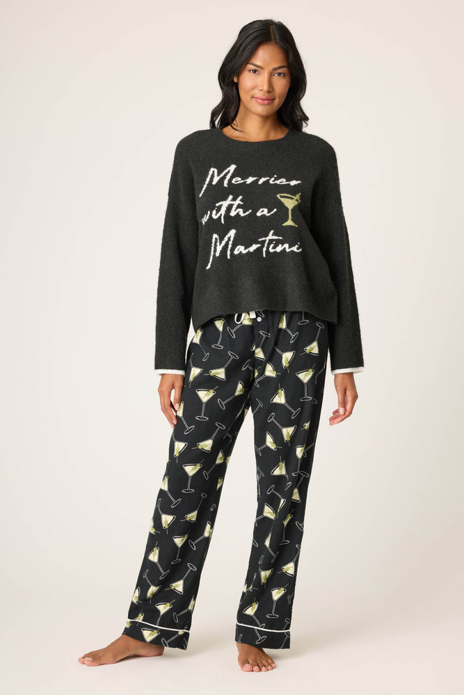 
                  
                    PJ Salvage | Merrier with a Martini Sweater | Black
                  
                