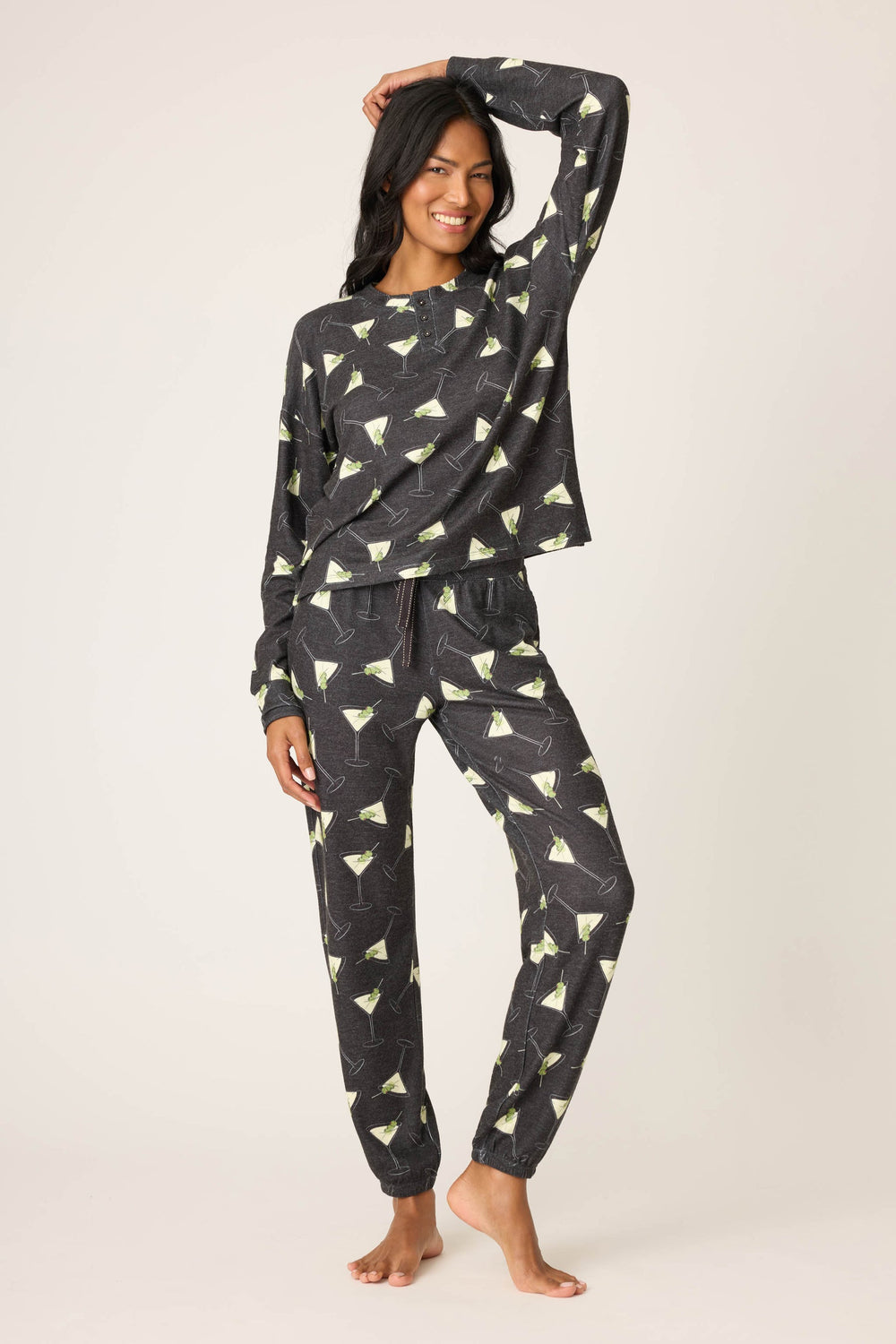 PJSalvage | Martini PJS | Black