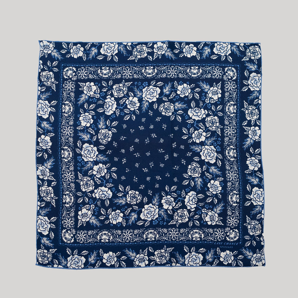 Last Chance Textiles | Silk Twill in Navy