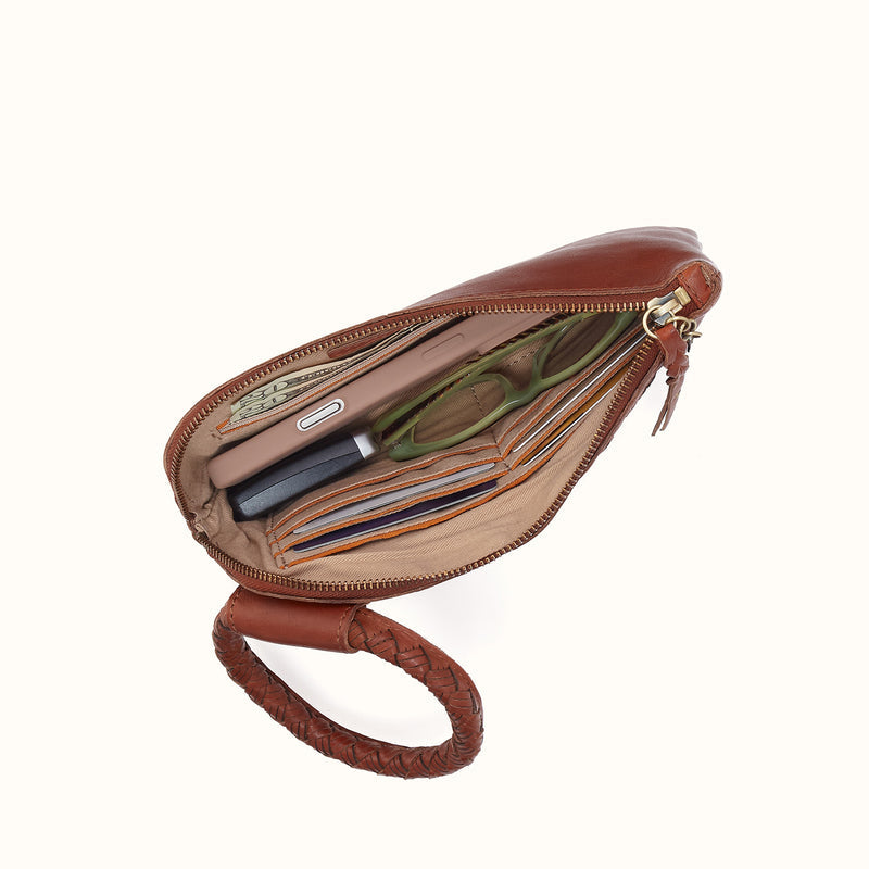 
                  
                    HOBO | Sable Wristlet | Kindling Brown
                  
                