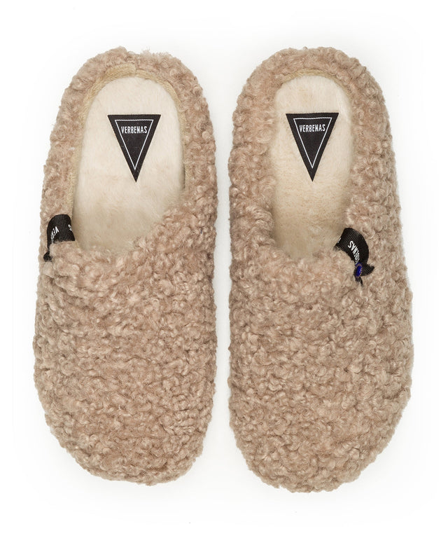 
                  
                    Verbenas | York|Curly Camel Slipper
                  
                