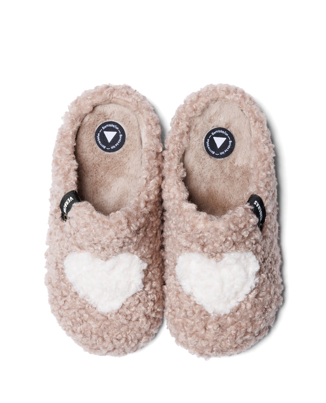 
                  
                    Verbenas | York | CurlyValentine Camel Slipper
                  
                