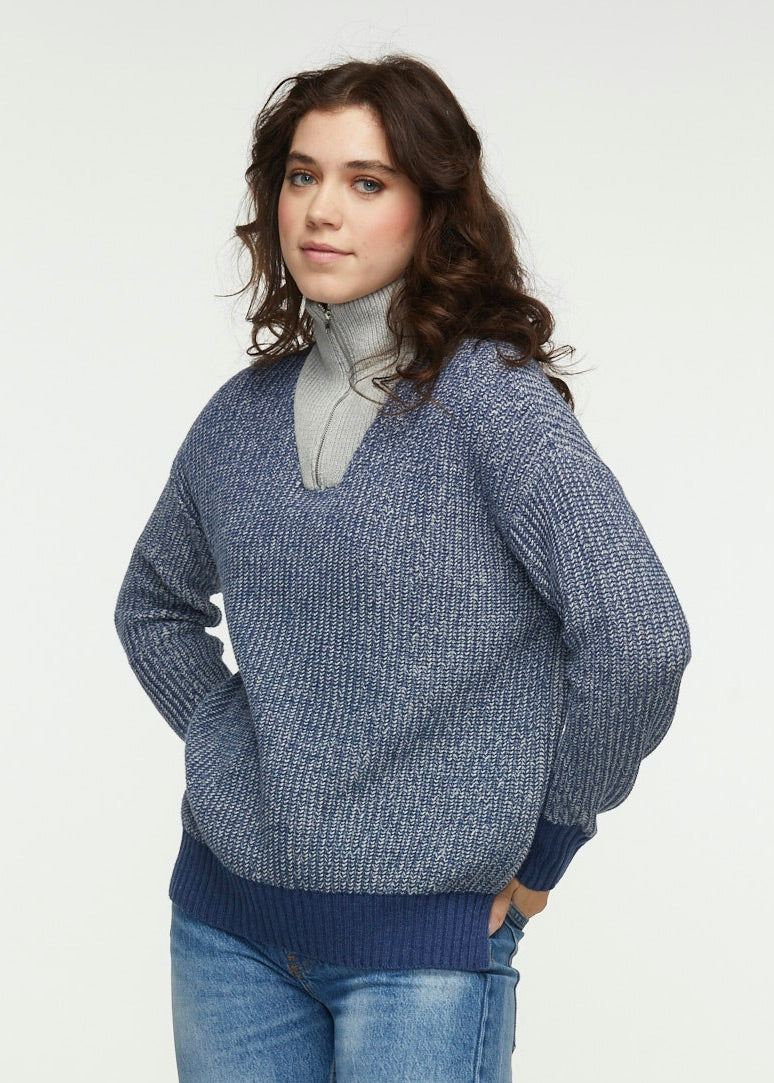 
                  
                    Zaket & Plover |  Zip Collar Sweater | 5305
                  
                