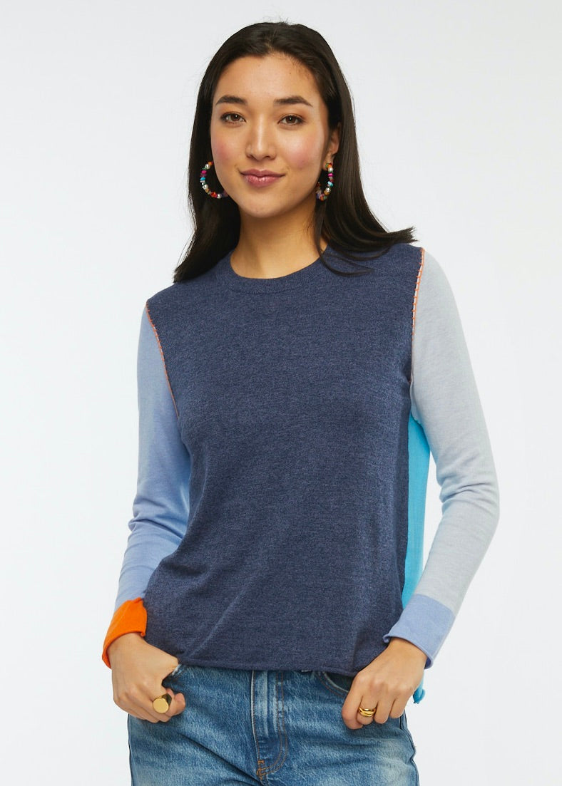 
                  
                    Zaket & Plover | Color Block Sweater : 6437
                  
                