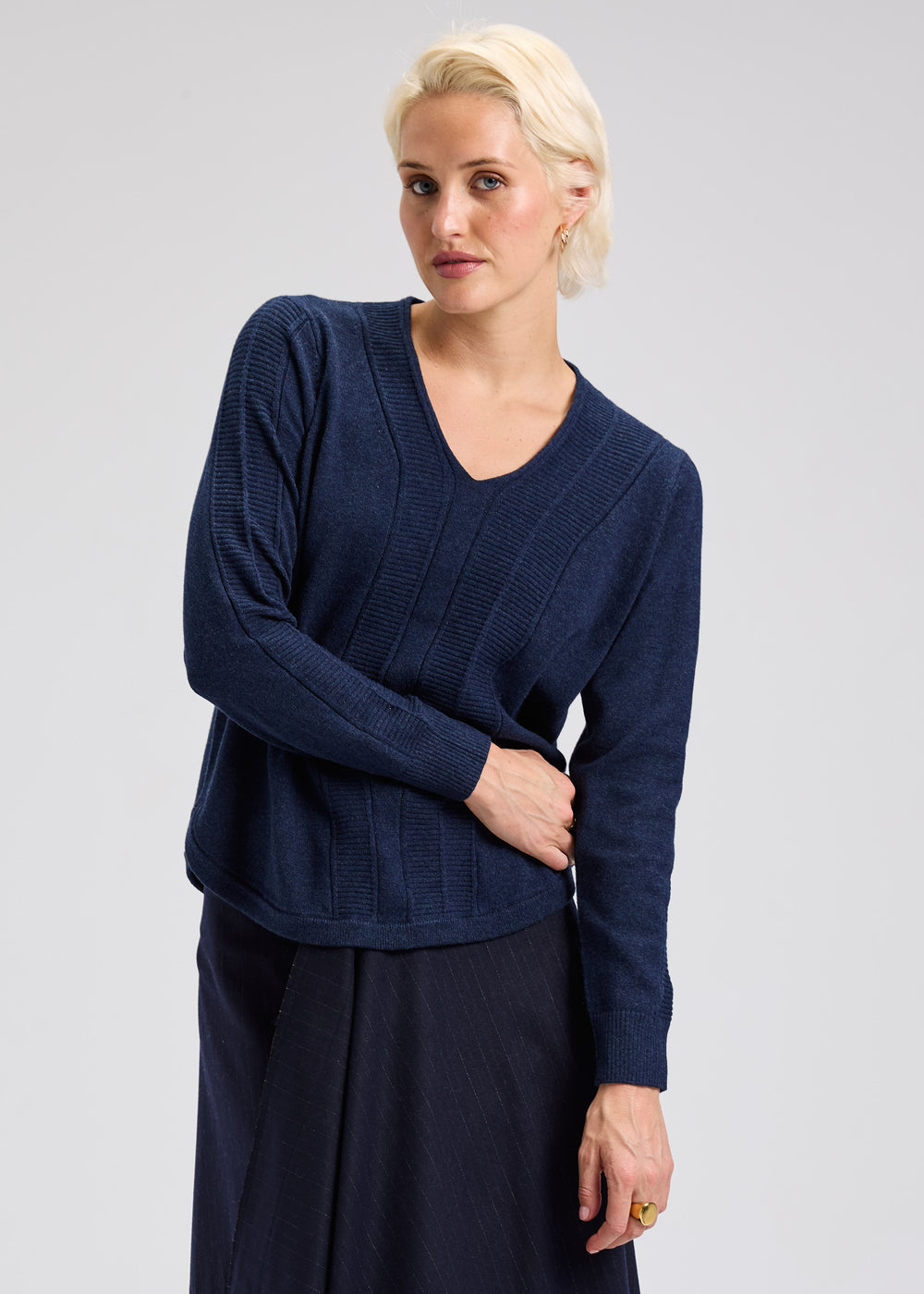 Zaket & Plover | Soft V sweater