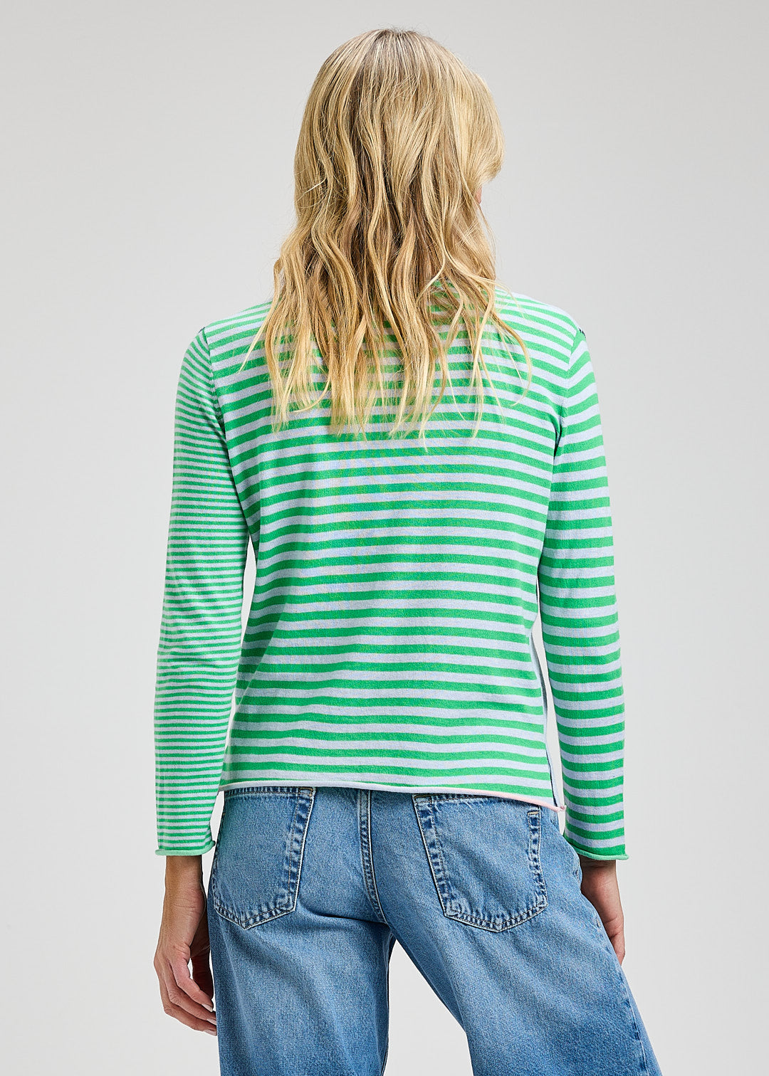 
                  
                    Zaket & Plover | Varied Stripe V | SKY BLUE |  8401
                  
                