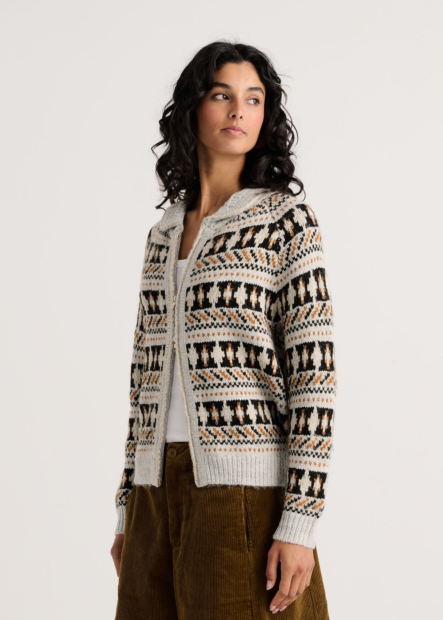 
                  
                    Zaket & Plover | Fairisle Collared Jacket | 8504
                  
                