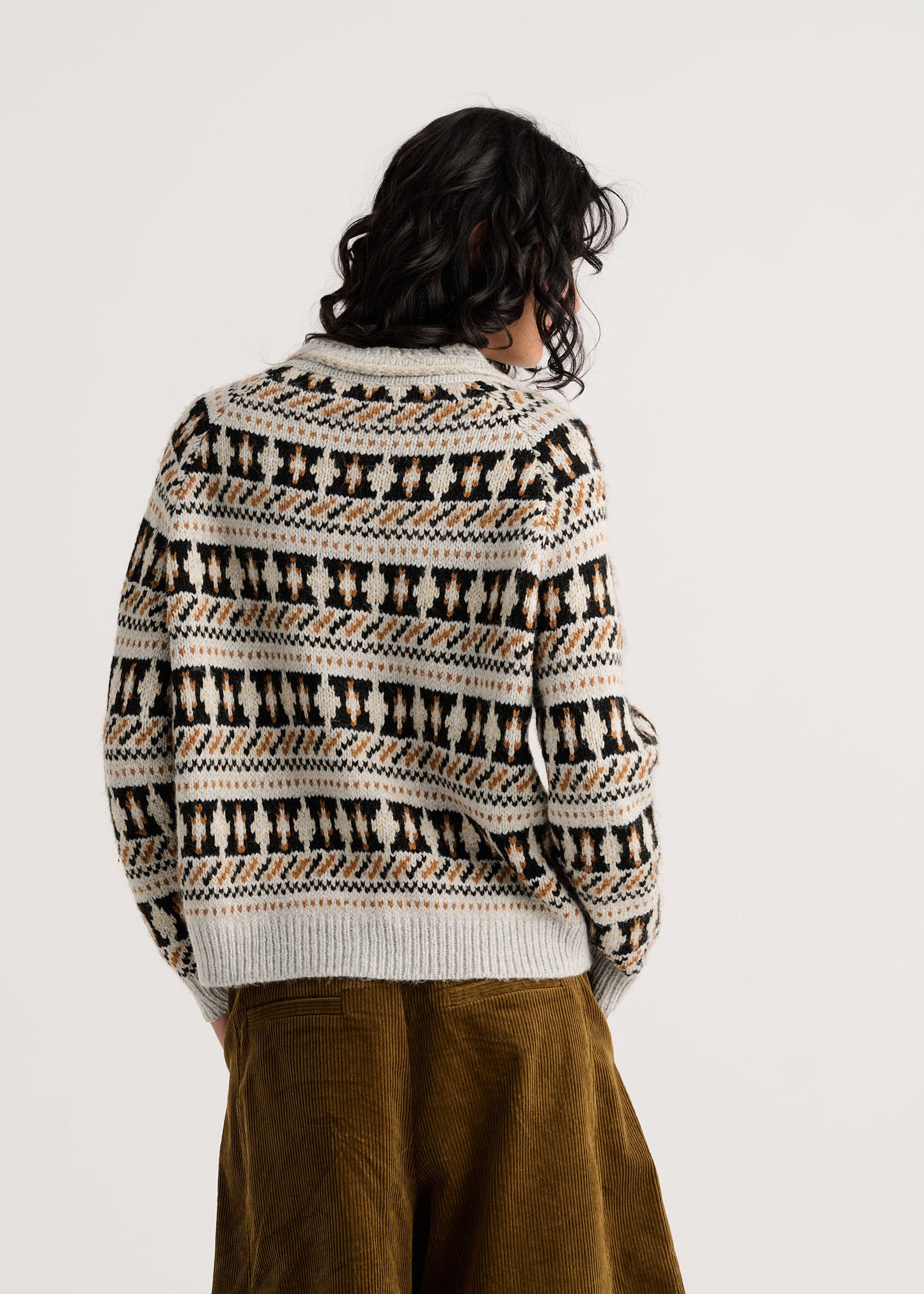 
                  
                    Zaket & Plover | Fairisle Collared Jacket | 8504
                  
                