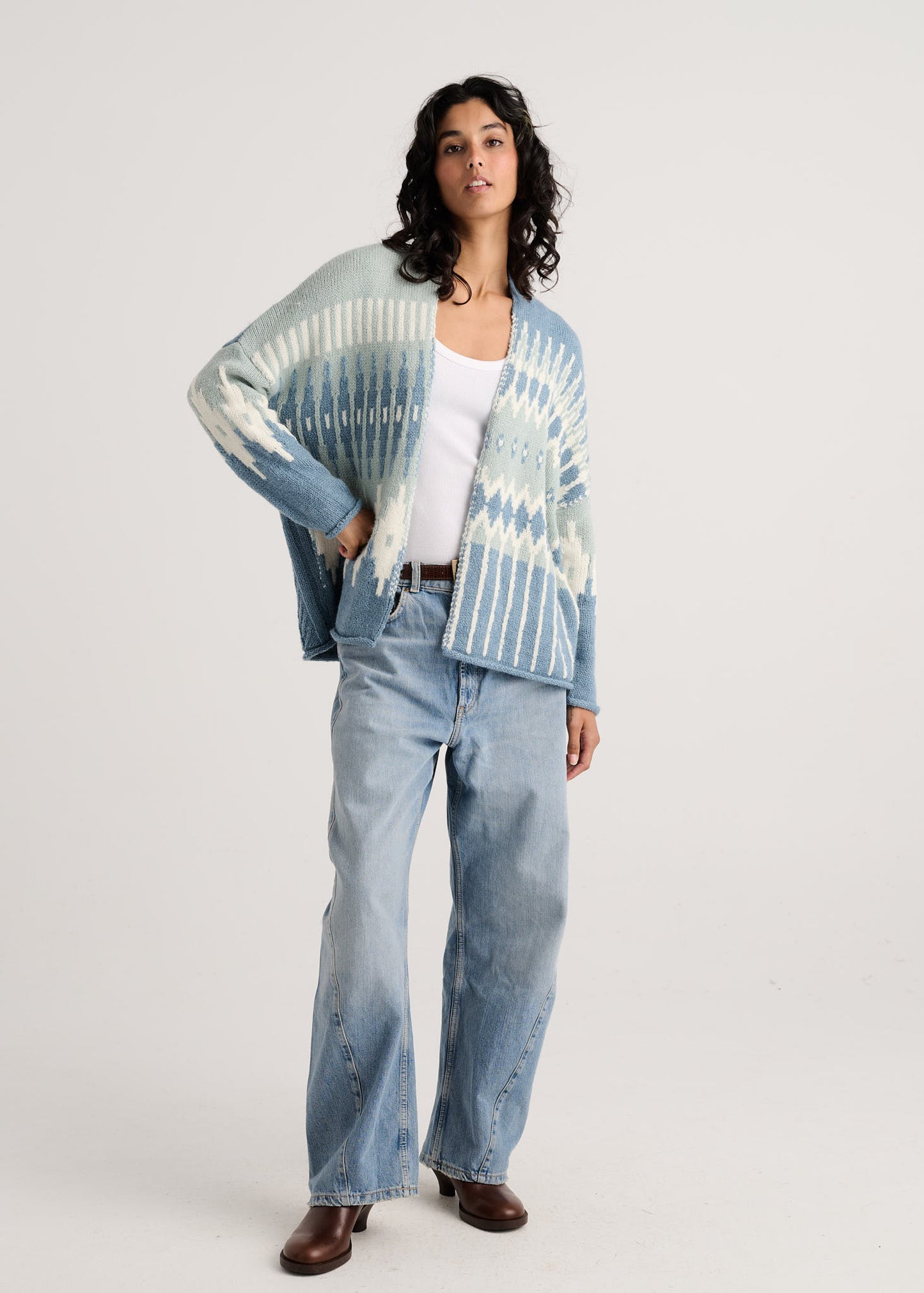 
                  
                    Zaket & Plover | Jacquard Cardi | 8505
                  
                