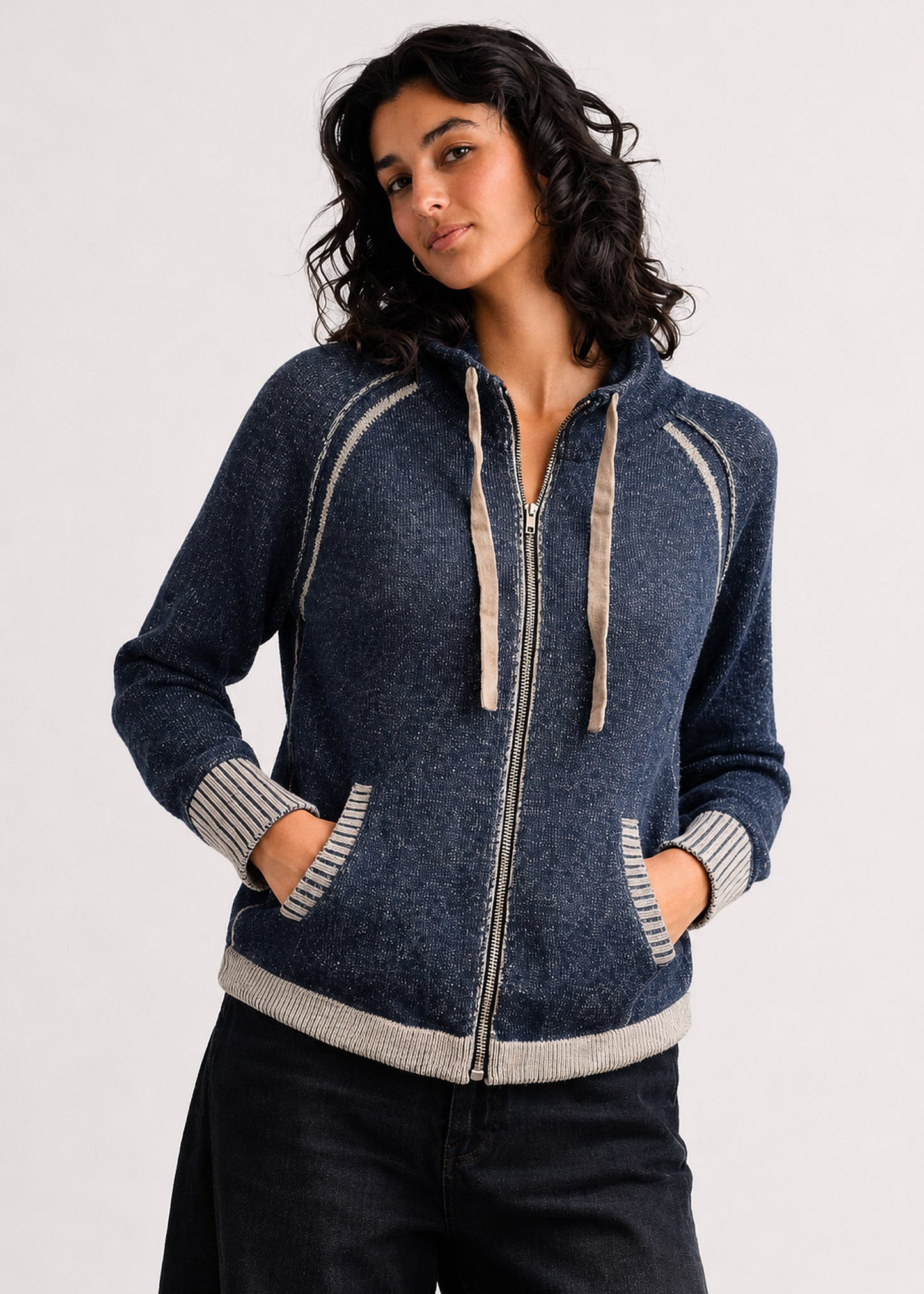 
                  
                    Zaket&Plover |Two Tone Zip up | 8517
                  
                