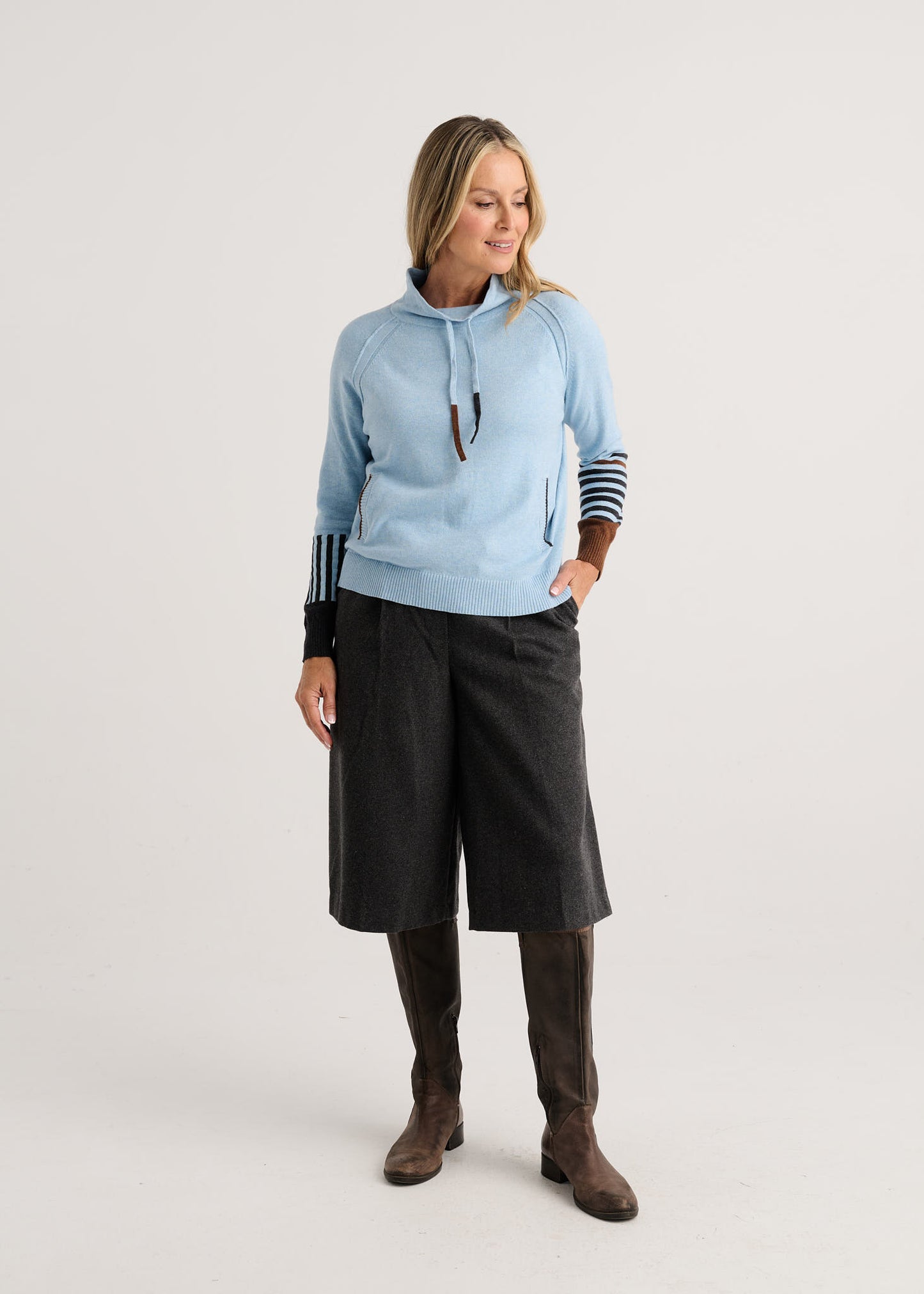 
                  
                    Zaket&Plover | Drawcord Sweater | 5821
                  
                
