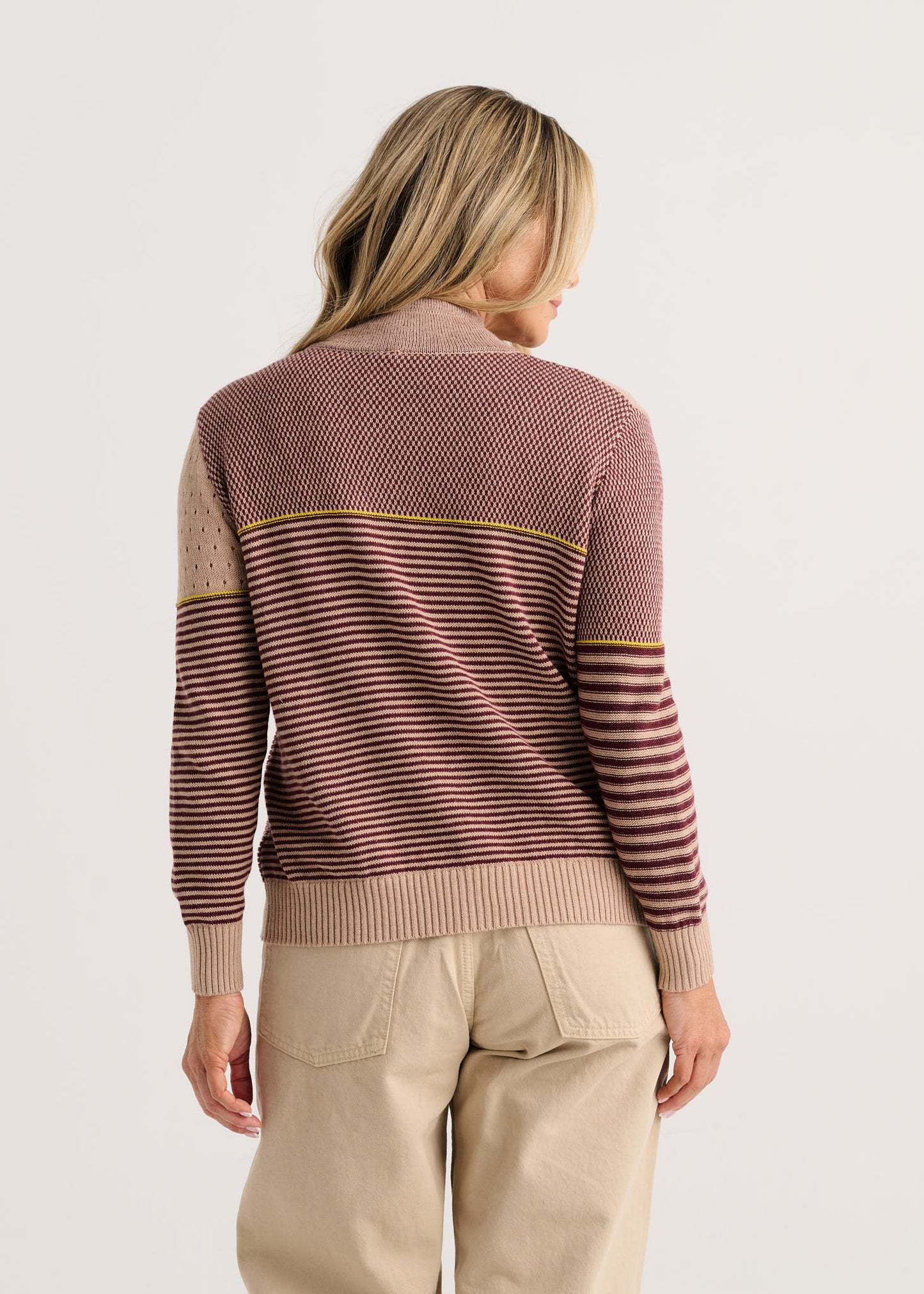 
                  
                    Zaket&Plover| Knit Zip Cardigan |8542
                  
                
