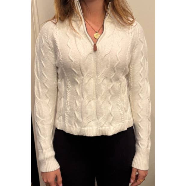 Islefield | Darling Cable 1/4 Zip