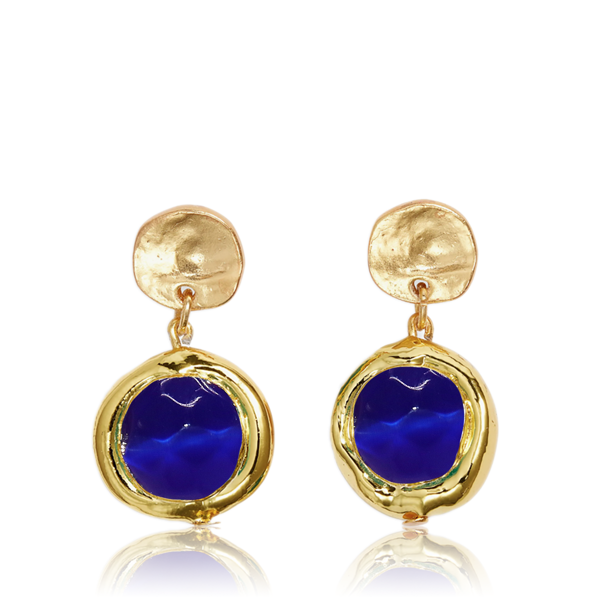 
                  
                    Coriandoli Earrings Colorful Beads - 24K Gold Plated: Sage Green
                  
                