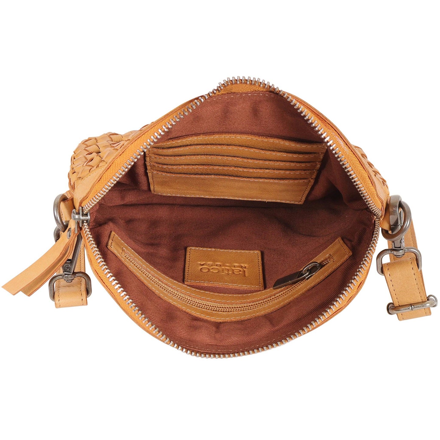 
                  
                    Coast Leather Crossbody Bag: Cognac
                  
                