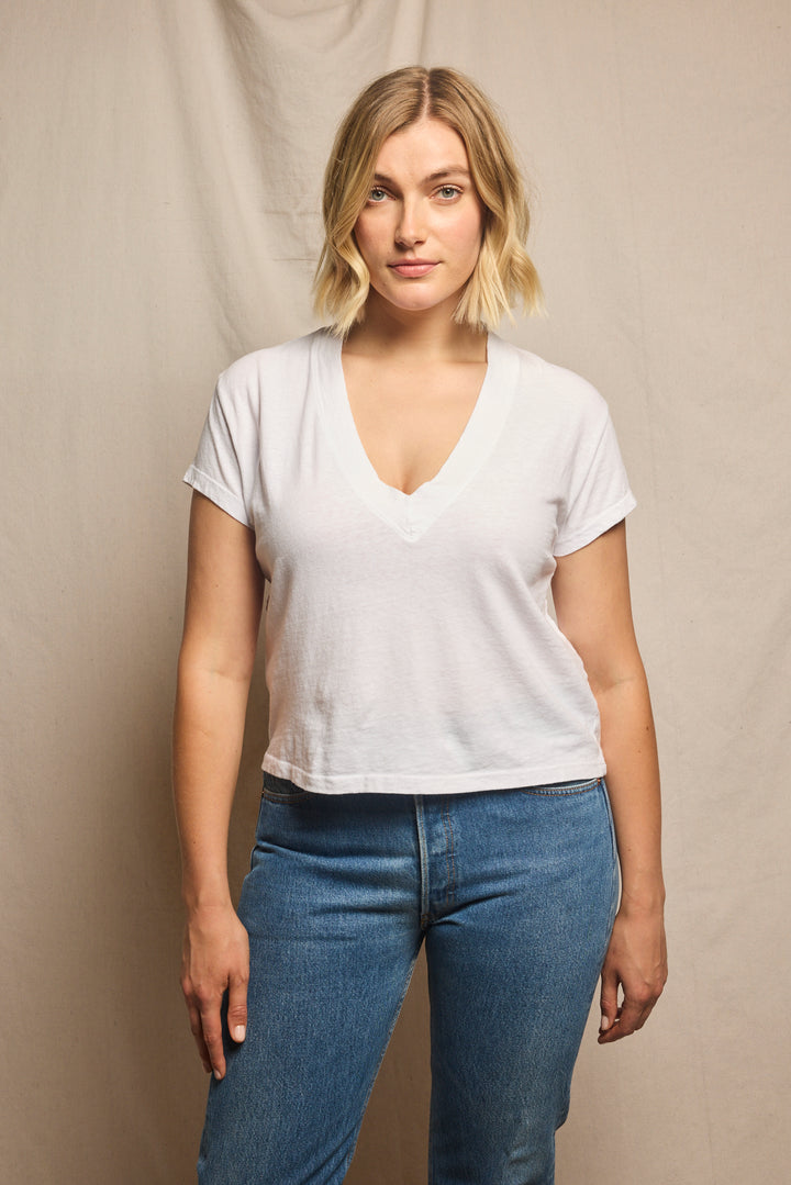 
                  
                    Perfectwhitetee| V Neck
                  
                