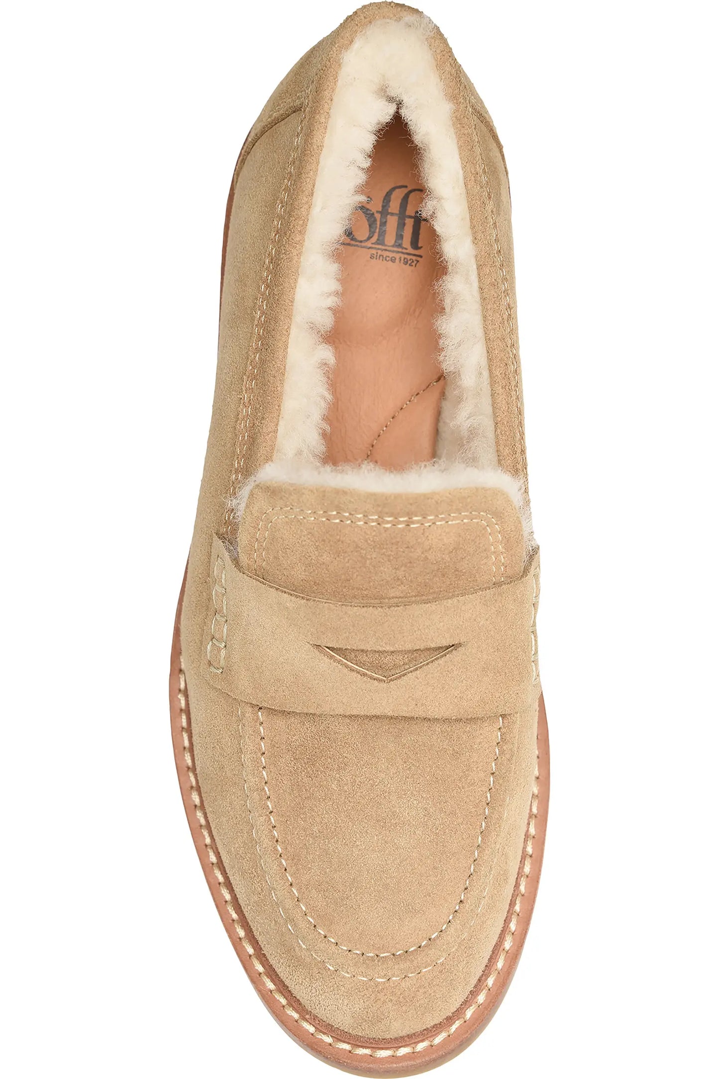 
                  
                    Sofft | Mara II Shearling Lined Loafer| Cognac
                  
                