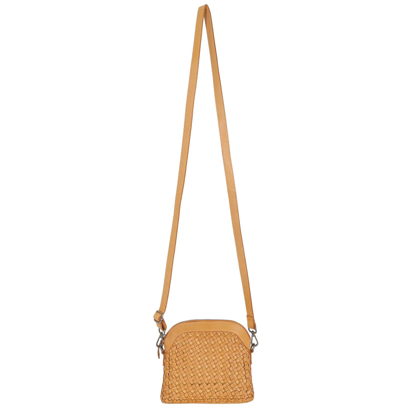 
                  
                    Coast Leather Crossbody Bag: Cognac
                  
                