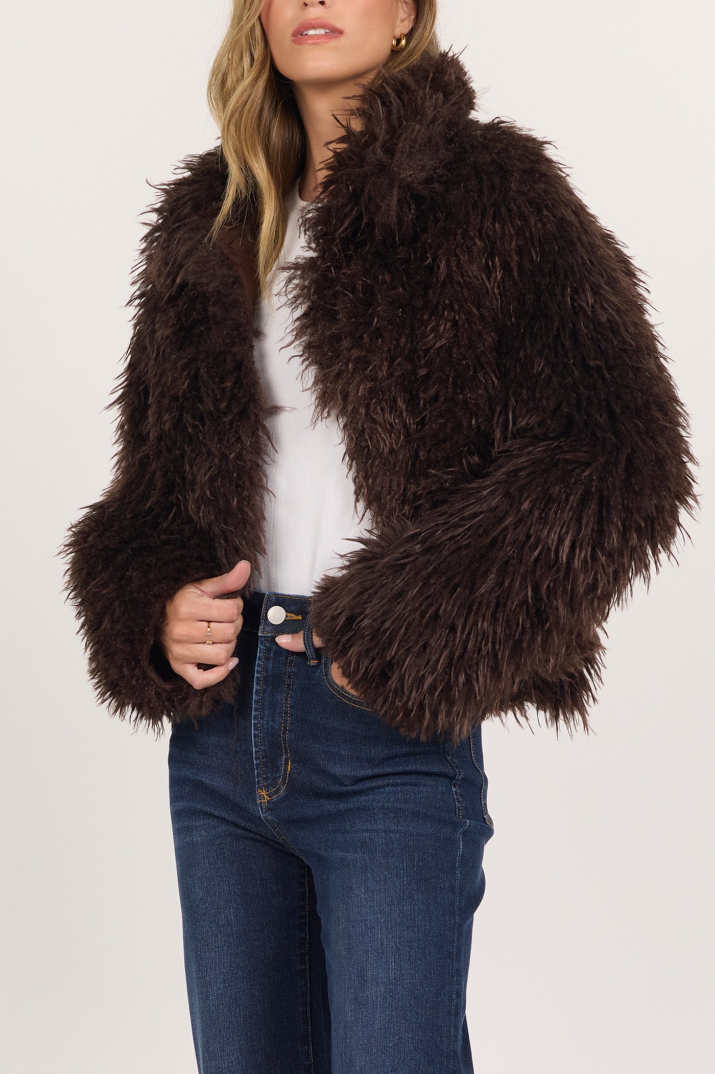 
                  
                    Dear John | Bardot Jacket | Brown
                  
                