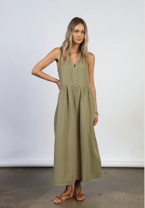 
                  
                    Dylan | Calli Dress | Seagrass
                  
                