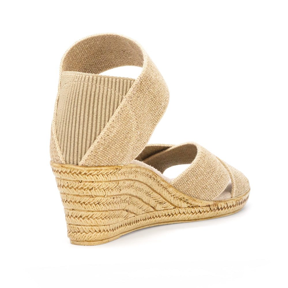 
                  
                    Charleston Shoe Company | Cannon Sandal | Linen
                  
                