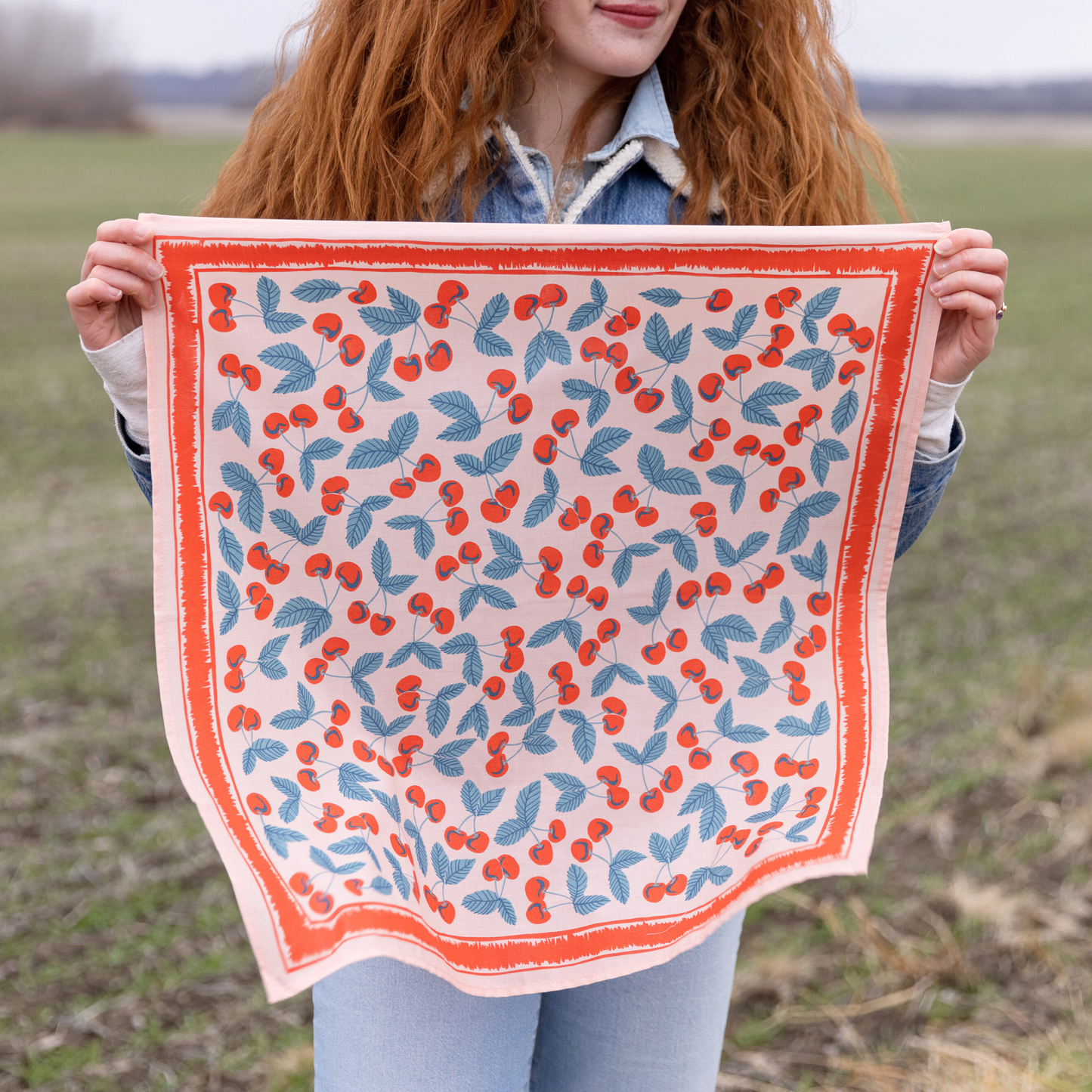 
                  
                    No. 077 Cherry Bandana
                  
                