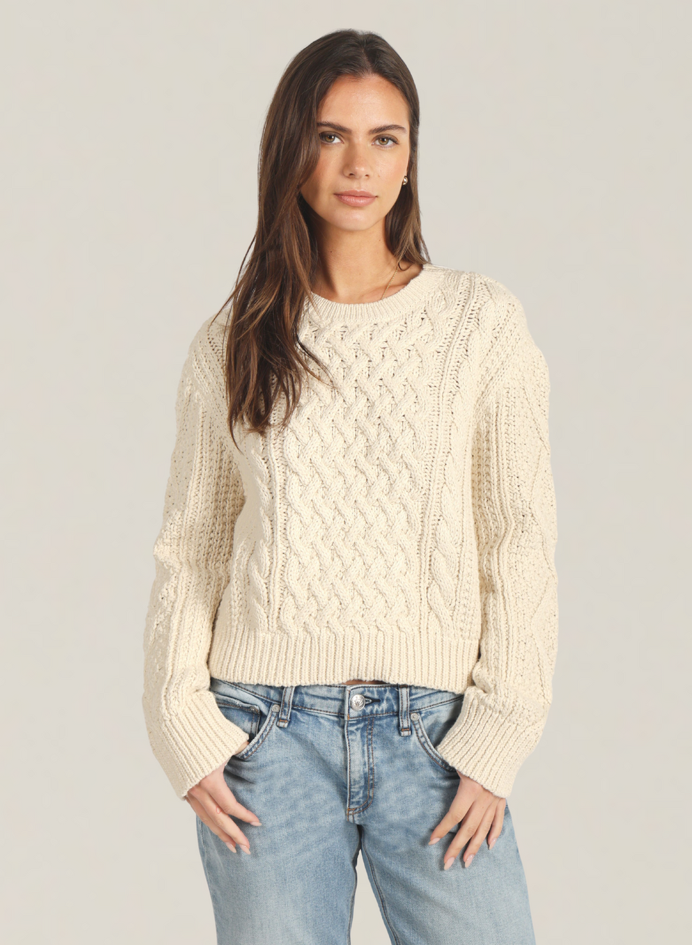 Dylan | Charlotte Cable Sweater