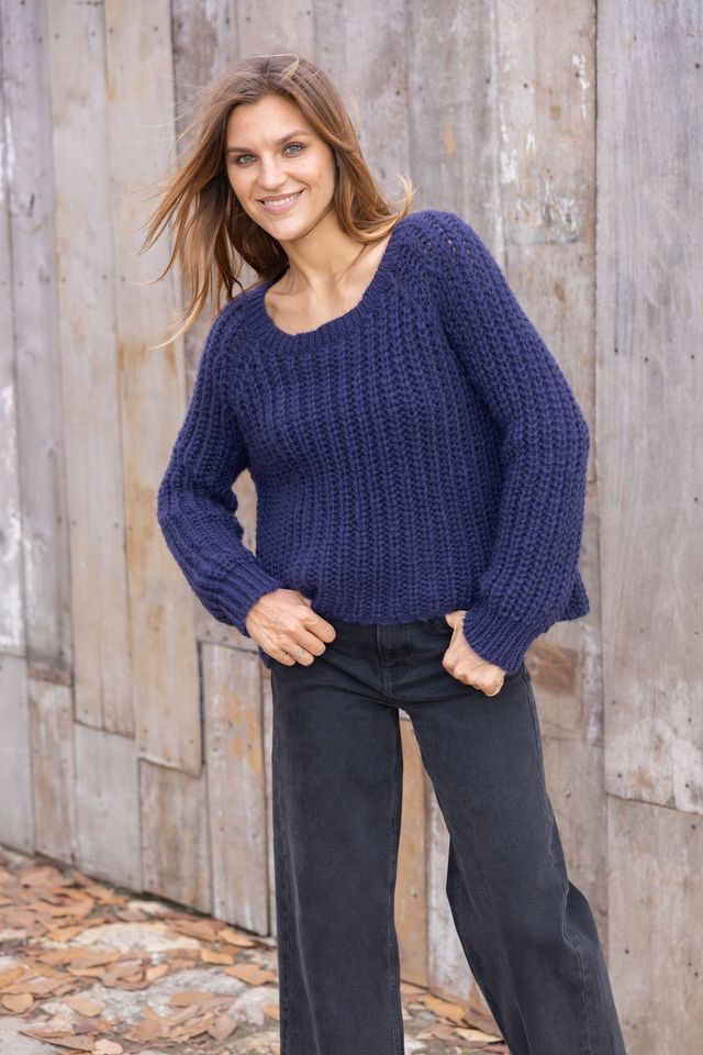 Wooden Ships | Cropped Rails Crew Sweater