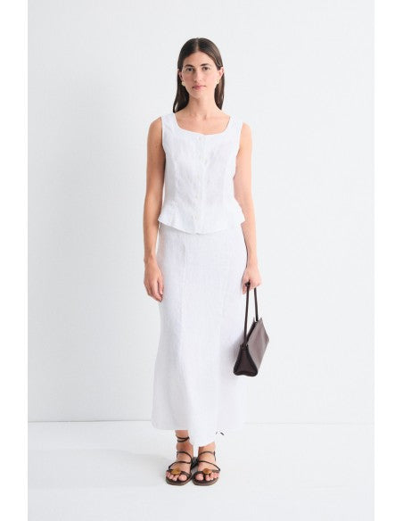 
                  
                    Mus&Bombon | Cyra Top | White
                  
                