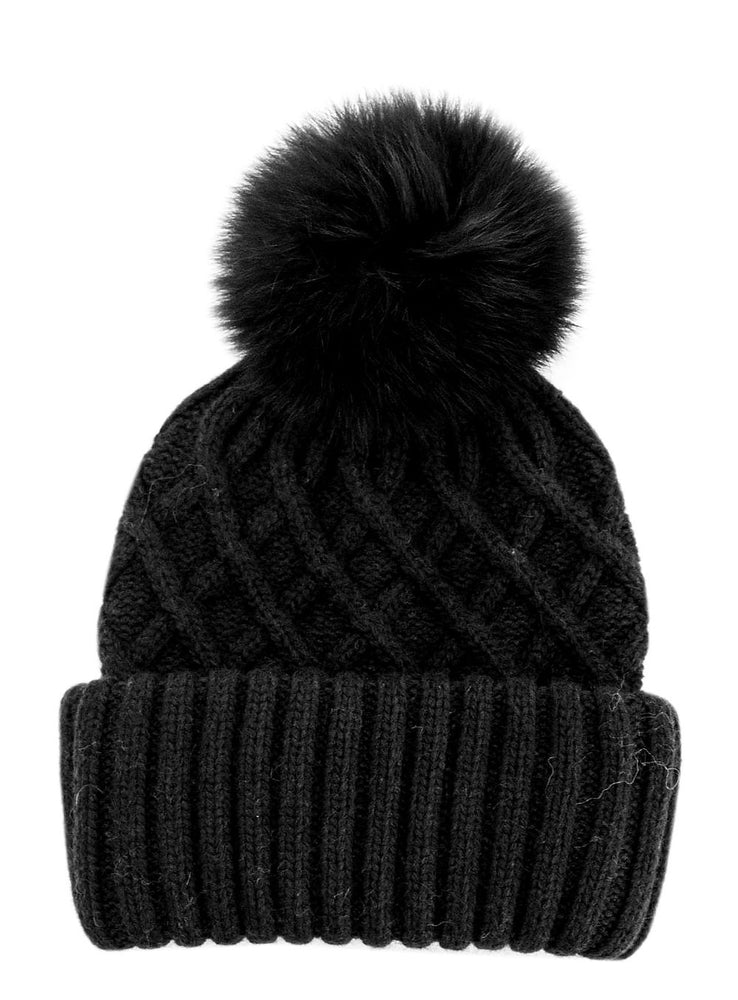
                  
                    Mitchies Matchings |  Diamond Pattern knit hat | H08
                  
                