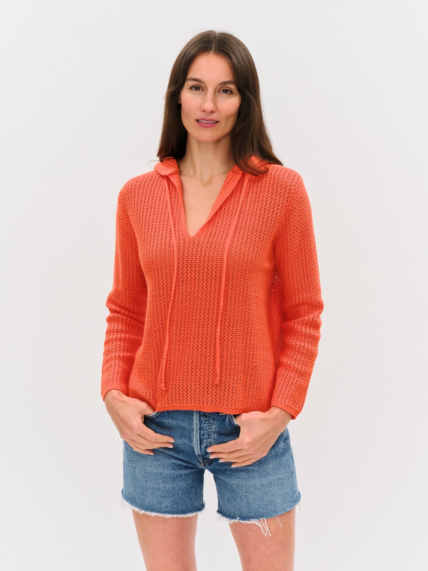 
                  
                    Six-Fifty  | Drift Crochet Knit  hoodie
                  
                