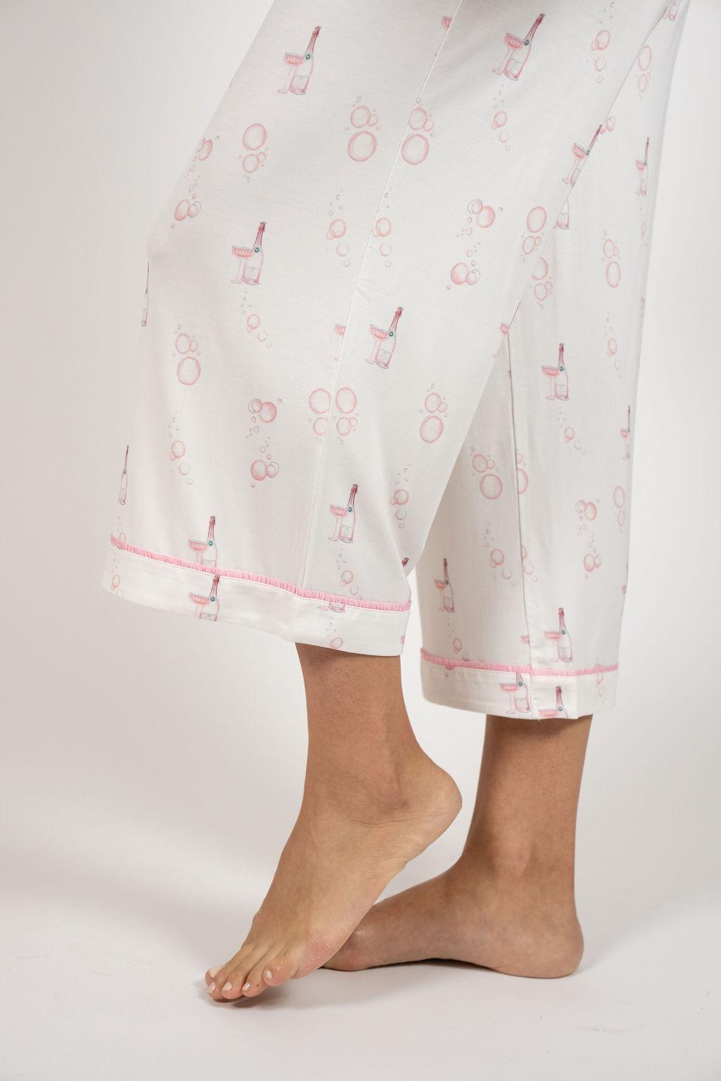 
                  
                    Aspen Dream | Cropped PJ Set | Rose Bubbles
                  
                