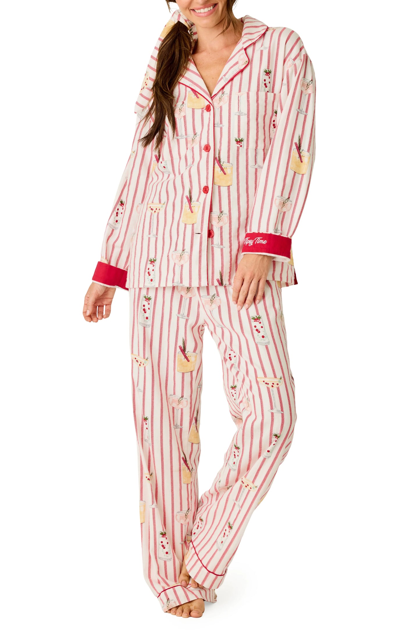 
                  
                    PJ Salvage | Martinis & Mistletoe PJ Set | RAMAPJ
                  
                