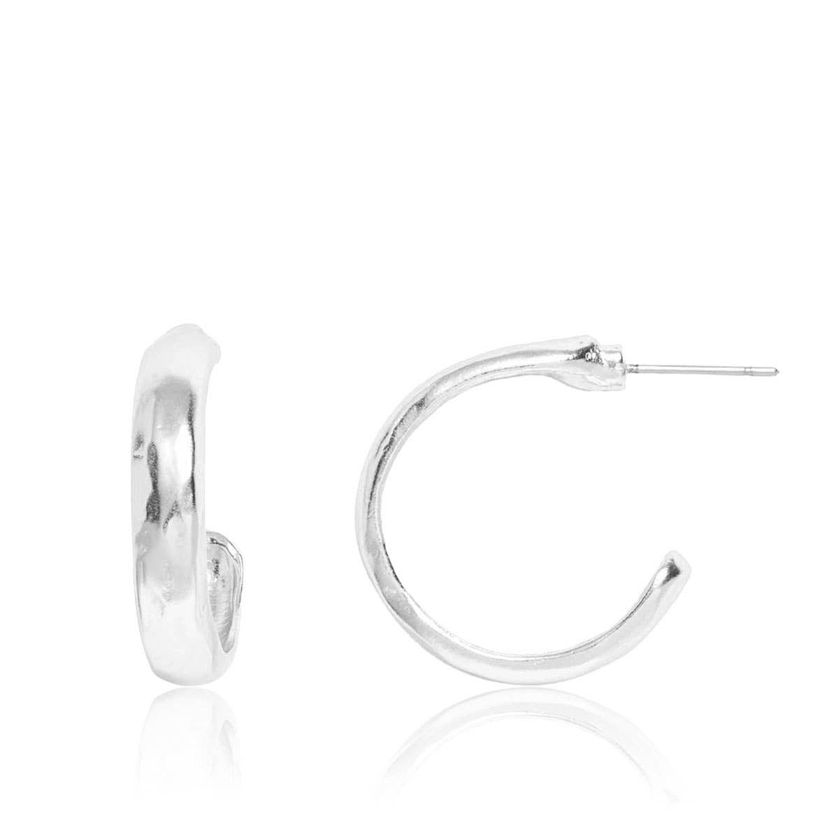 
                  
                    Small Polished Hoop - 24K Gold Plated: Gold
                  
                